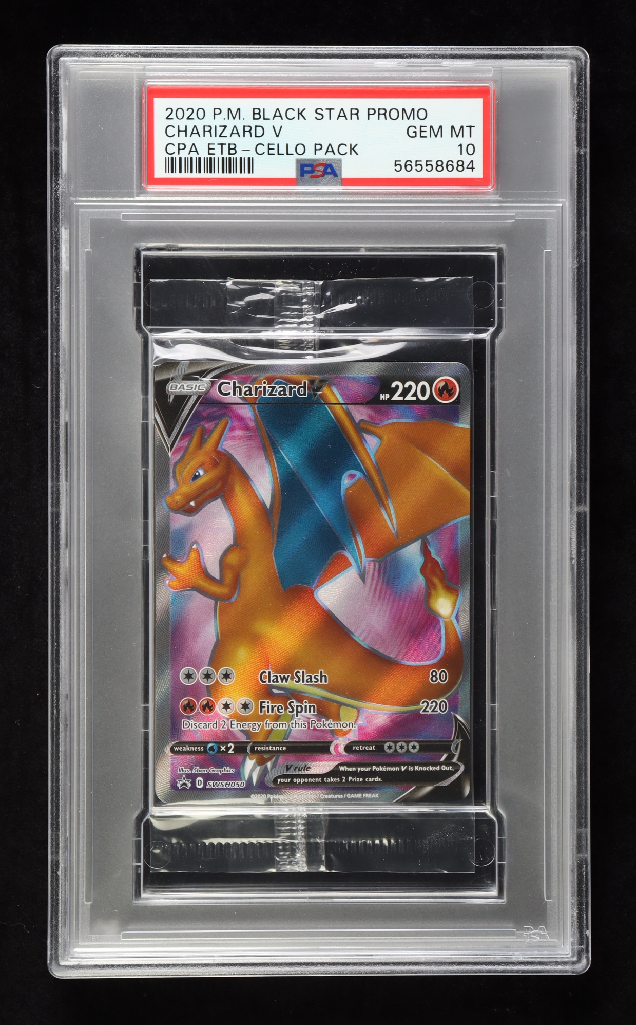 Charizard V 2020 Pokemon Sword and Shield Champion's Path #SWSH050 (PSA 10) at PristineAuction.com Charizard V 2020 Pokemon Sword and Shield Champion's Path #SWSH050 (PSA 10) at PristineAuction.com