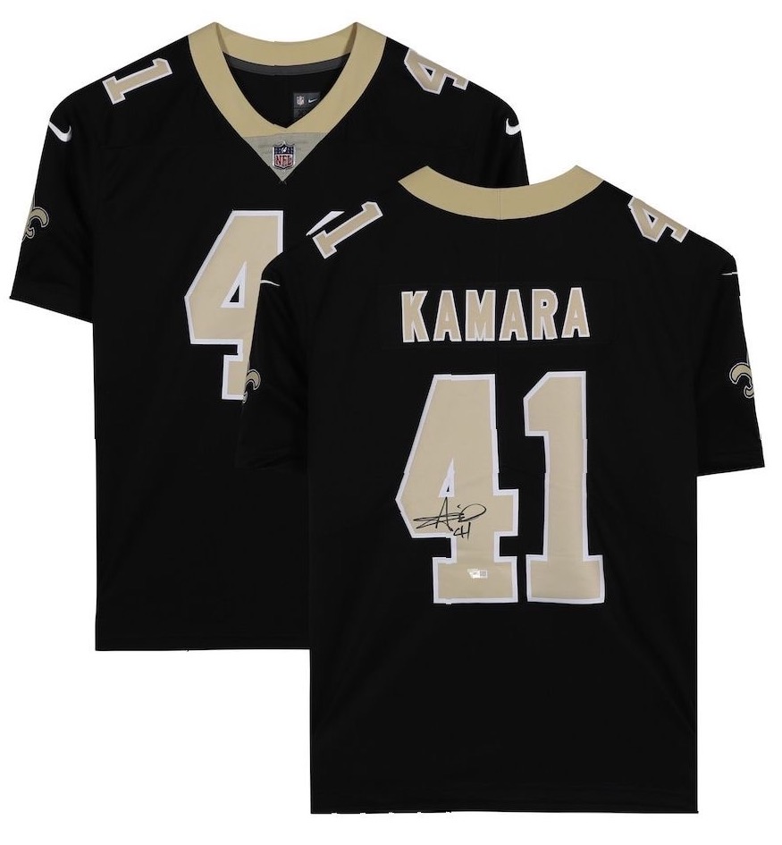 Alvin Kamara Signed Saints Jersey (Fanatics) at PristineAuction.com Alvin Kamara Signed Saints Jersey (Fanatics) at PristineAuction.com