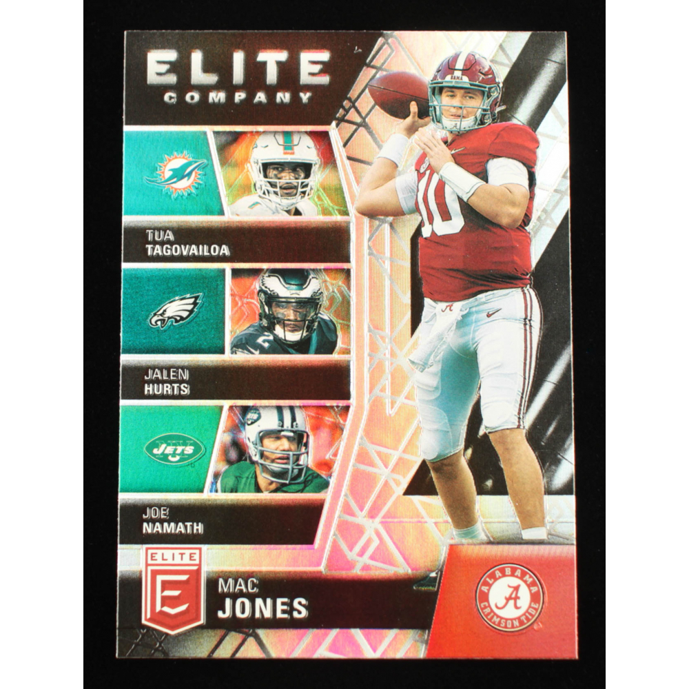 2021 Elite Elite Company 5 Jalen Hurts / Joe Namath / Mac Jones / Tua