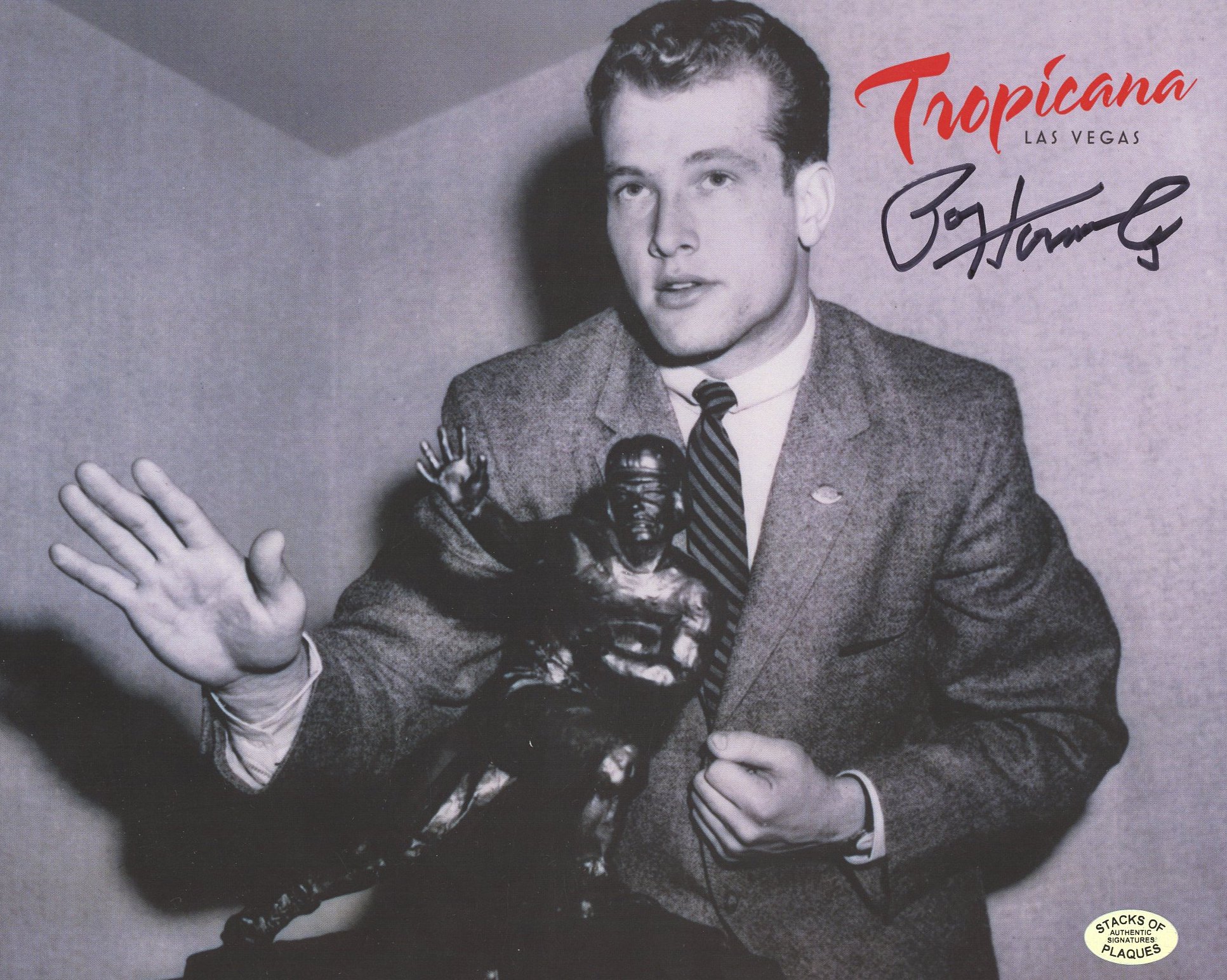 Paul Hornung Signed 8x10 Photo (SOP) at PristineAuction.com Paul Hornung Signed 8x10 Photo (SOP) at PristineAuction.com