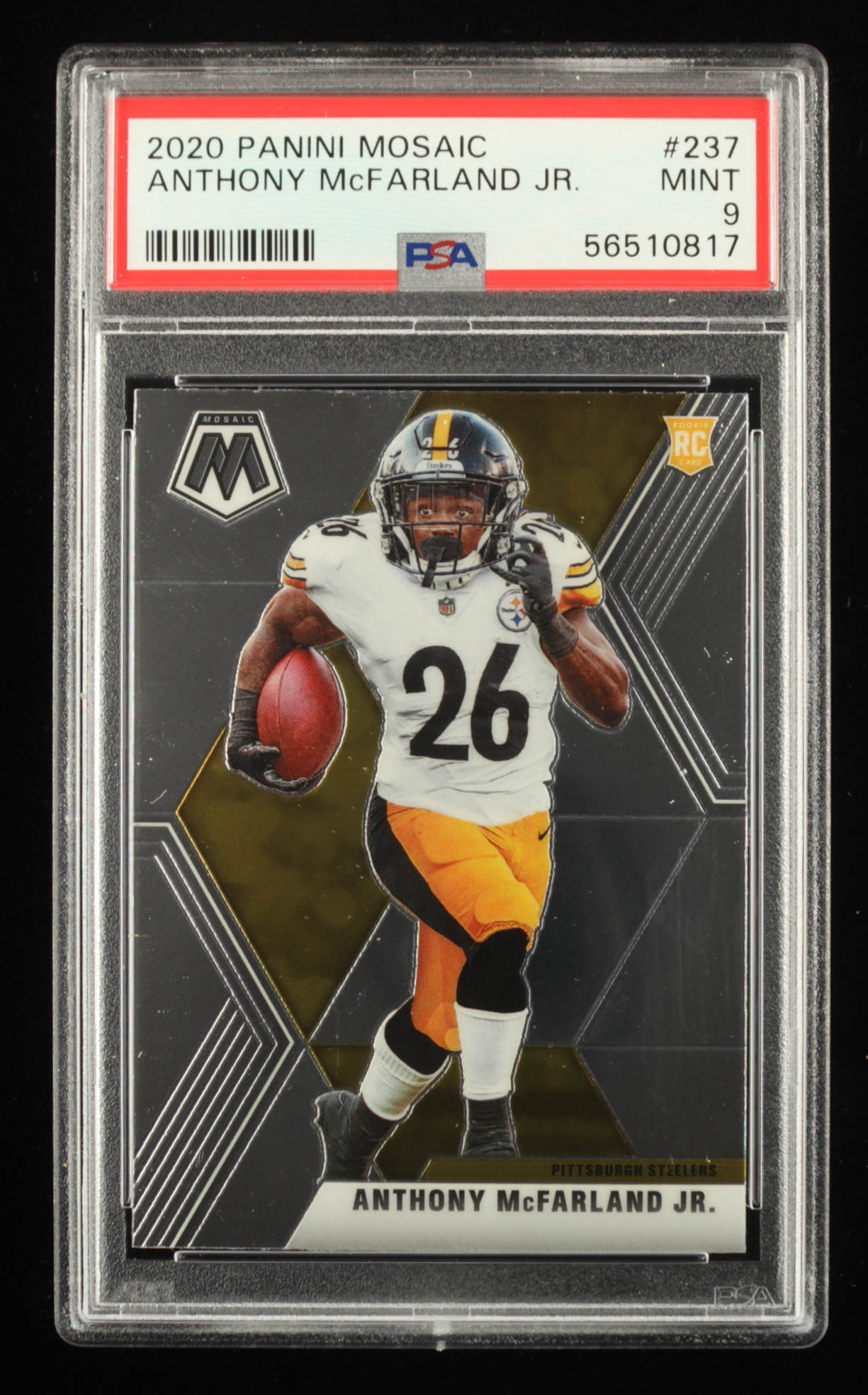 Anthony McFarland Jr. 2020 Panini Mosaic #237 RC (PSA 9) at PristineAuction.com Anthony McFarland Jr. 2020 Panini Mosaic #237 RC (PSA 9) at PristineAuction.com