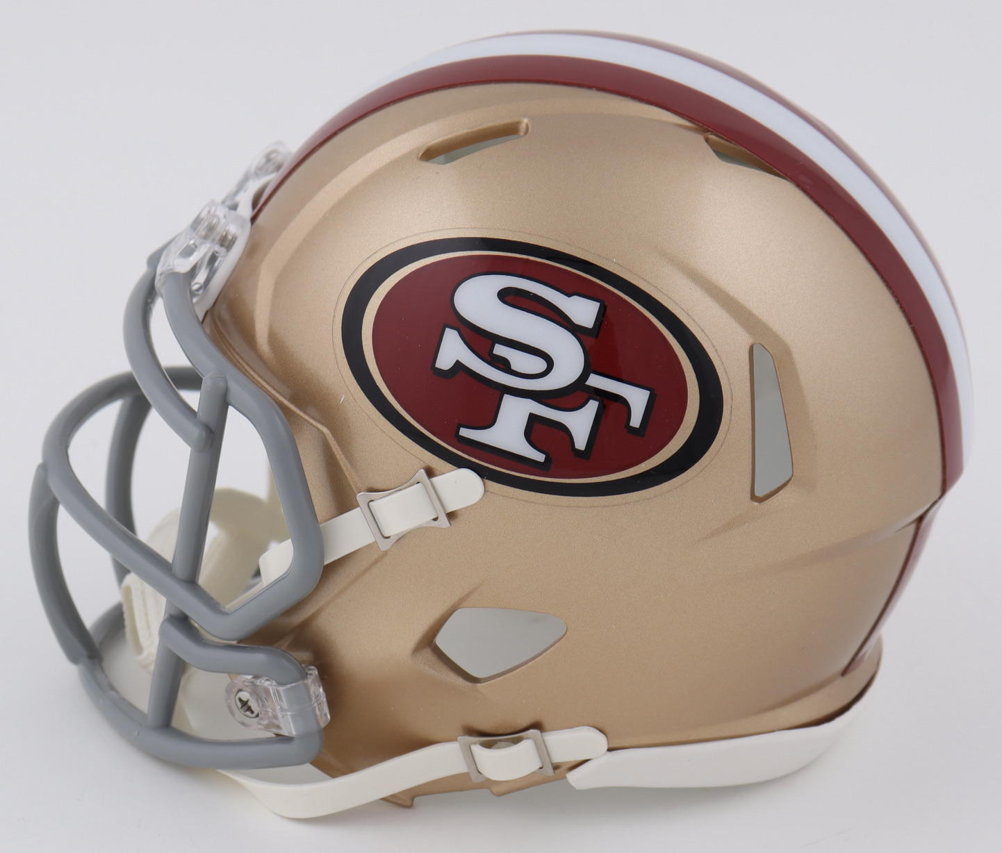 Elijah Mitchell Signed 49ers Speed Mini Helmet (Beckett) at PristineAuction.com Elijah Mitchell Signed 49ers Speed Mini Helmet (Beckett) at PristineAuction.com