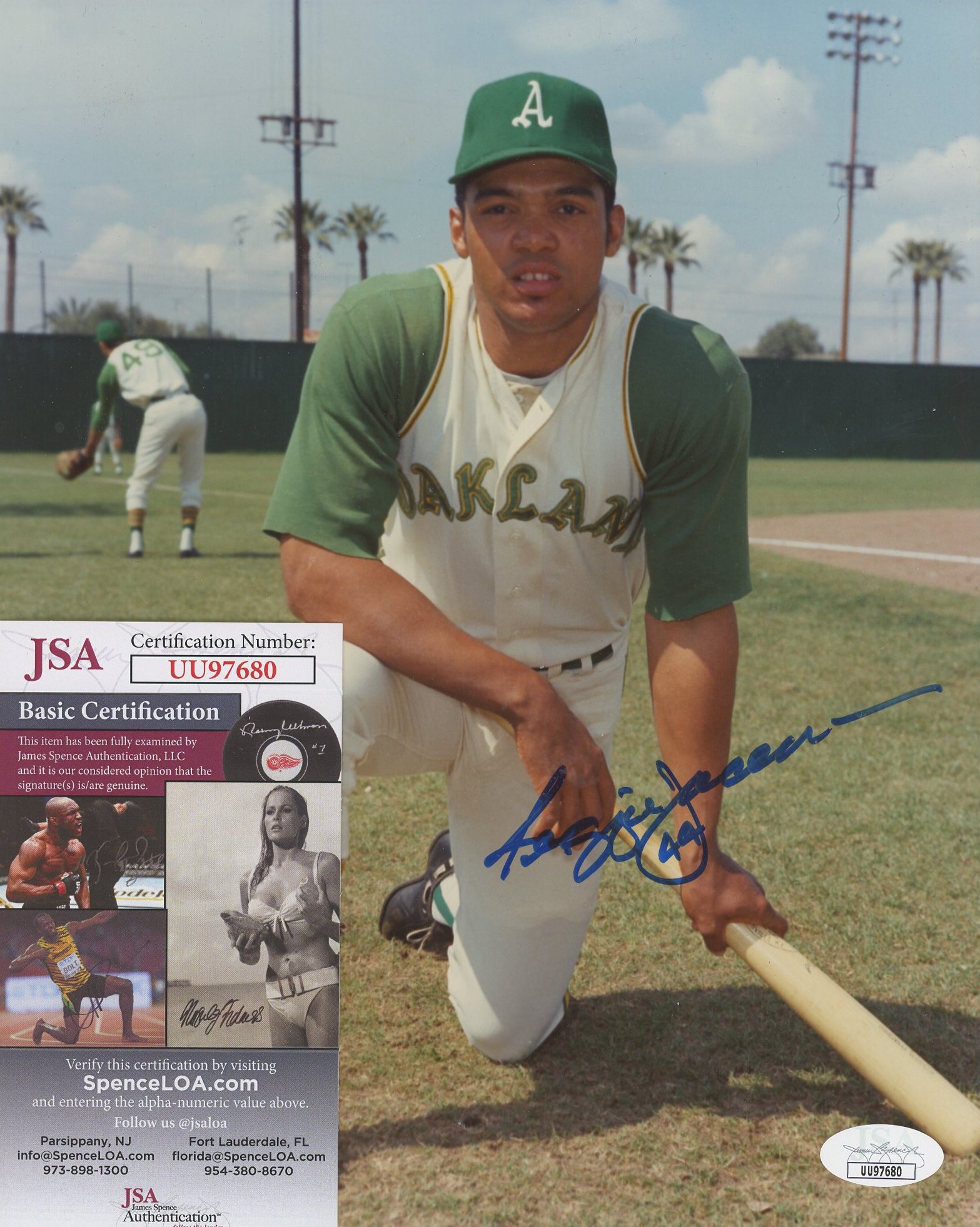 Reggie Jackson Signed Athletics 8x10 Photo (JSA) at PristineAuction.com Reggie Jackson Signed Athletics 8x10 Photo (JSA) at PristineAuction.com