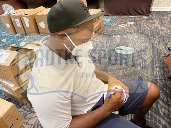 Dwight Freeney Signed Colts Lunar Eclipse Alternate Speed Mini Helmet (Radtke) at PristineAuction.com Dwight Freeney Signed Colts Lunar Eclipse Alternate Speed Mini Helmet (Radtke) at PristineAuction.com