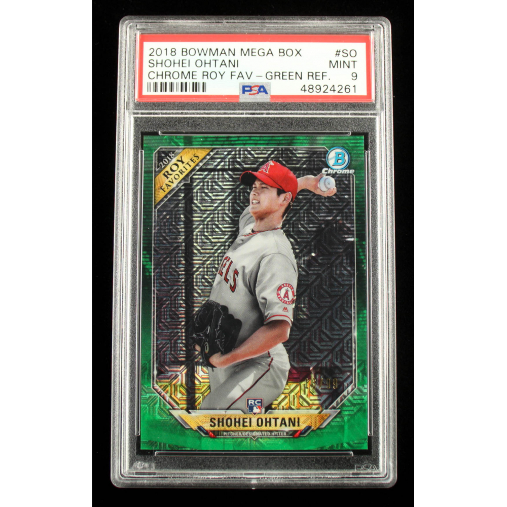 大谷翔平 2018 Topps Bowman ルーキーカード RC PSA10 99枚限定 大谷