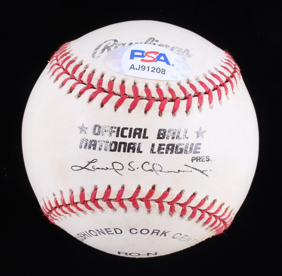 Billy Wagner Signed ONL Baseball (PSA) at PristineAuction.com Billy Wagner Signed ONL Baseball (PSA) at PristineAuction.com