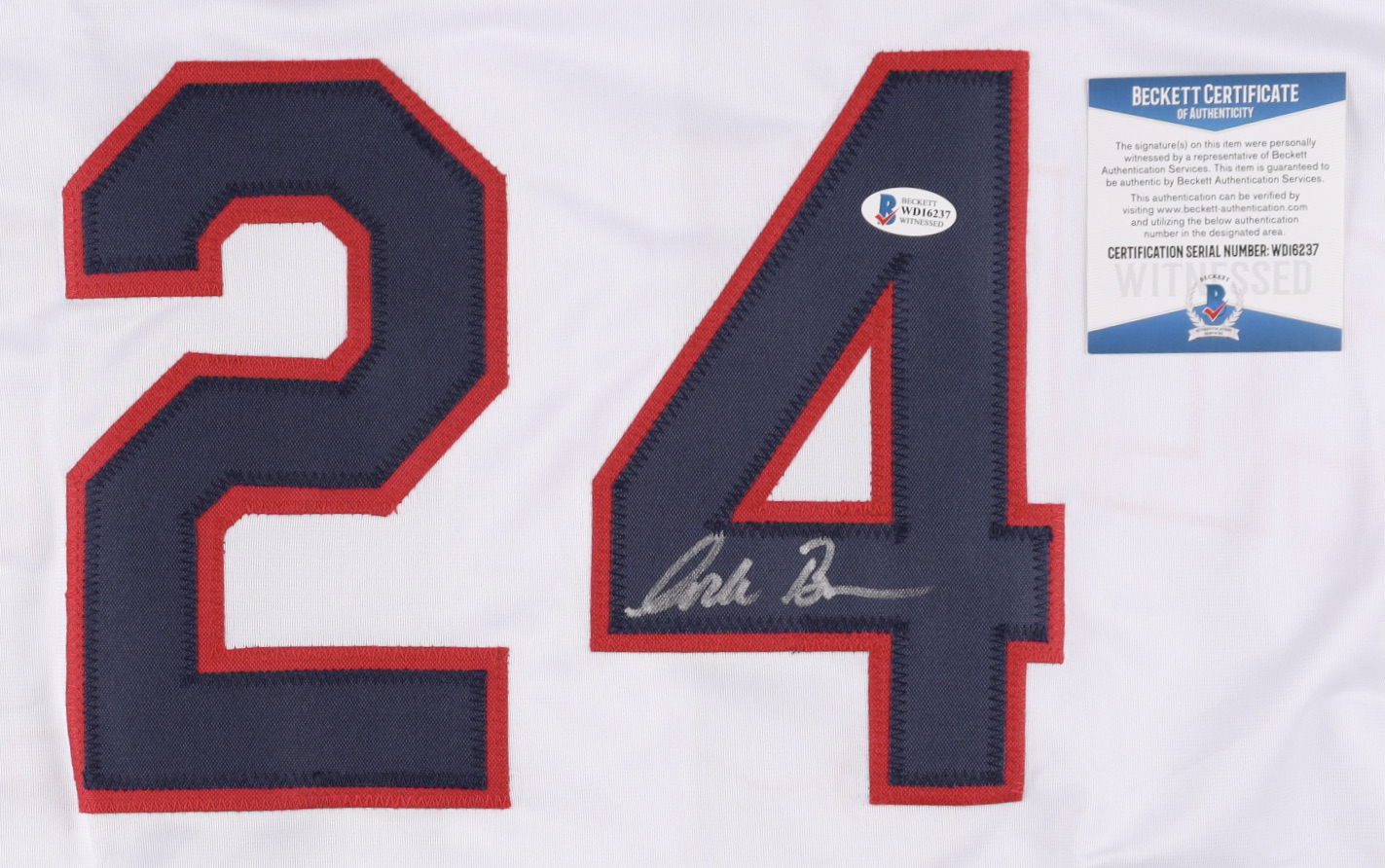 Corbin Bernsen Signed Jersey (Beckett) at PristineAuction.com Corbin Bernsen Signed Jersey (Beckett) at PristineAuction.com