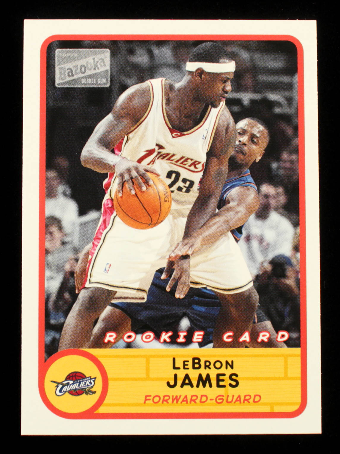 2003 bazooka lebron james