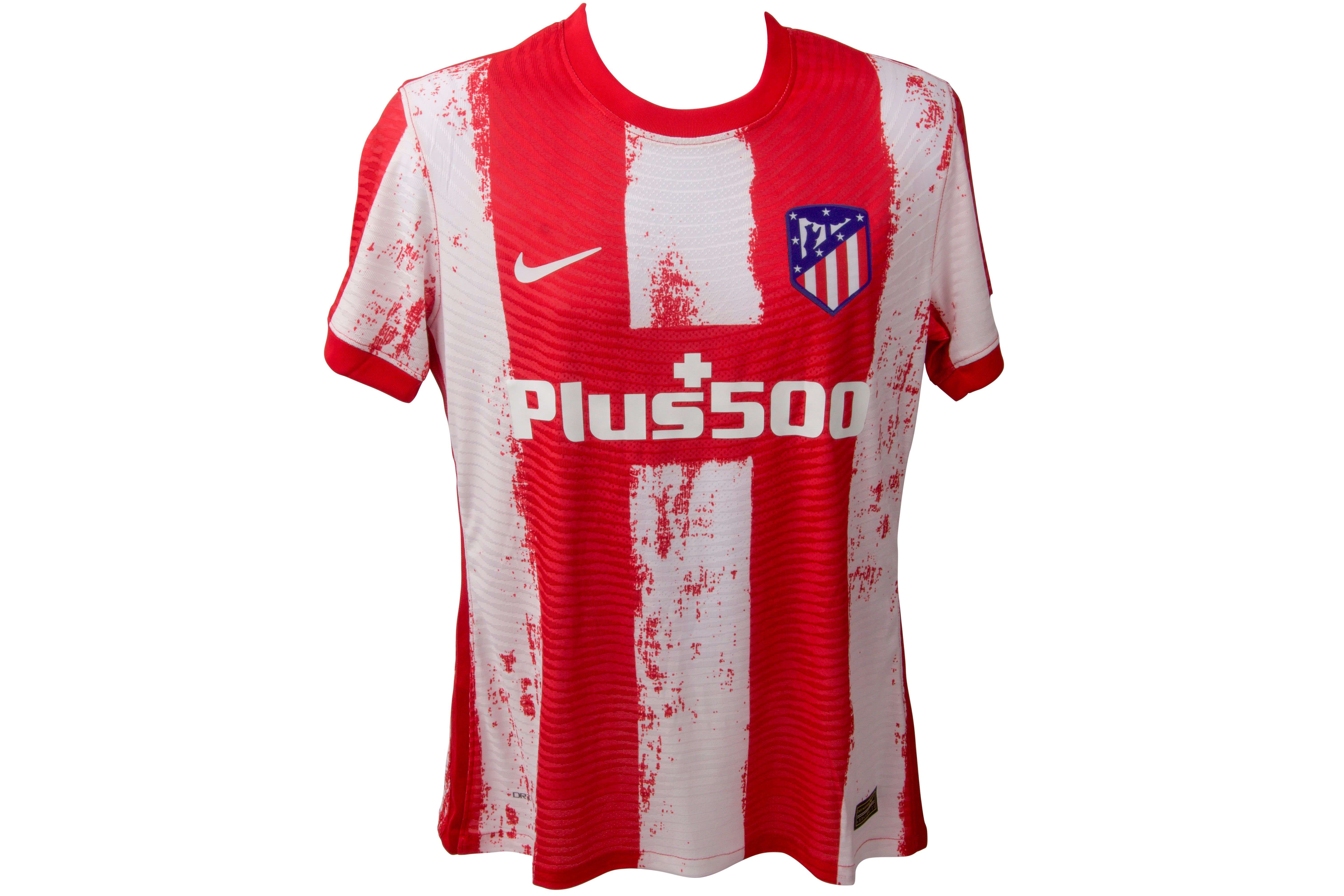 Joao Felix Signed Atletico Madrid Jersey (Beckett) at PristineAuction.com Joao Felix Signed Atletico Madrid Jersey (Beckett) at PristineAuction.com
