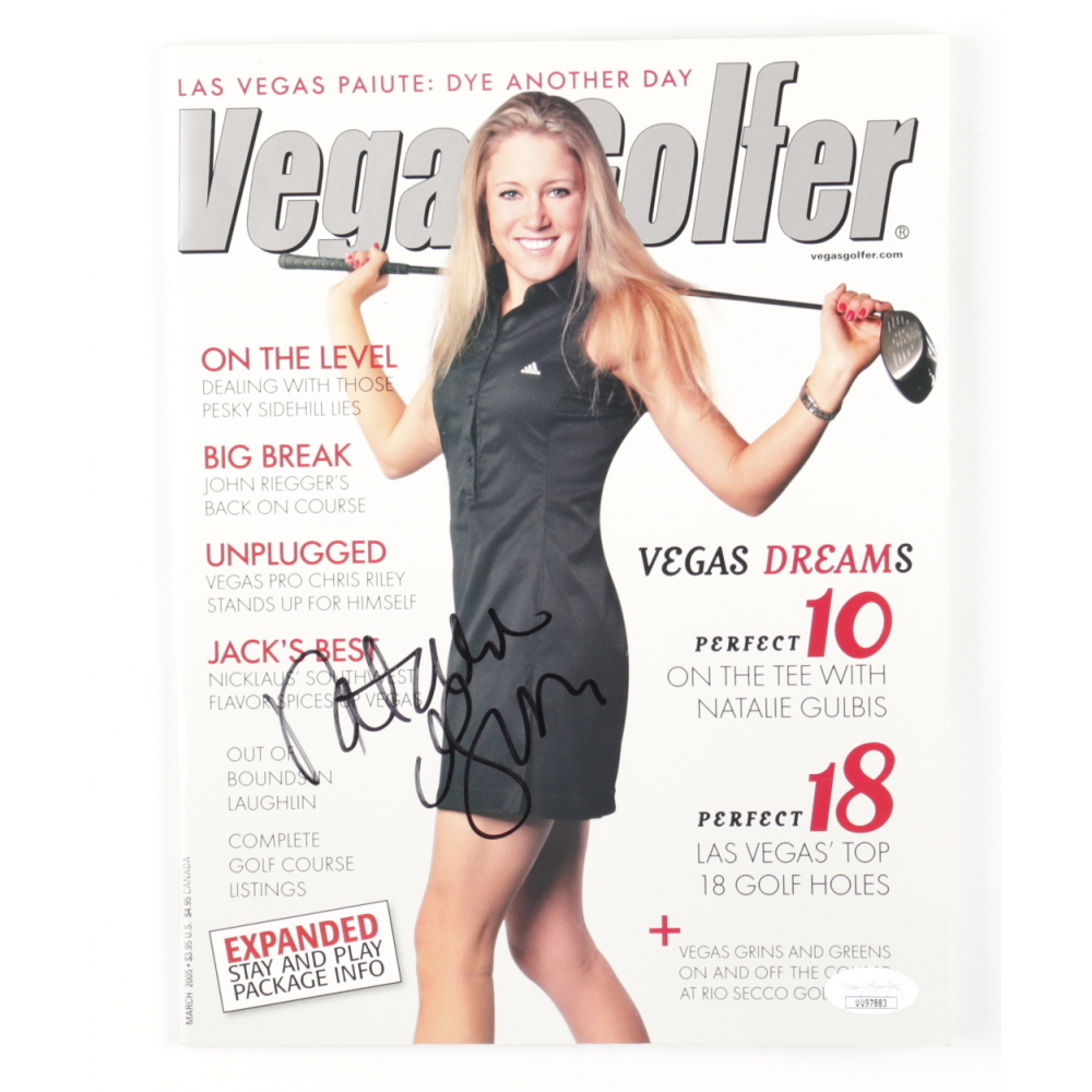 Natalie Gulbis Signed 2005 Vegas Golfer Magazine (JSA) | Pristine Auction