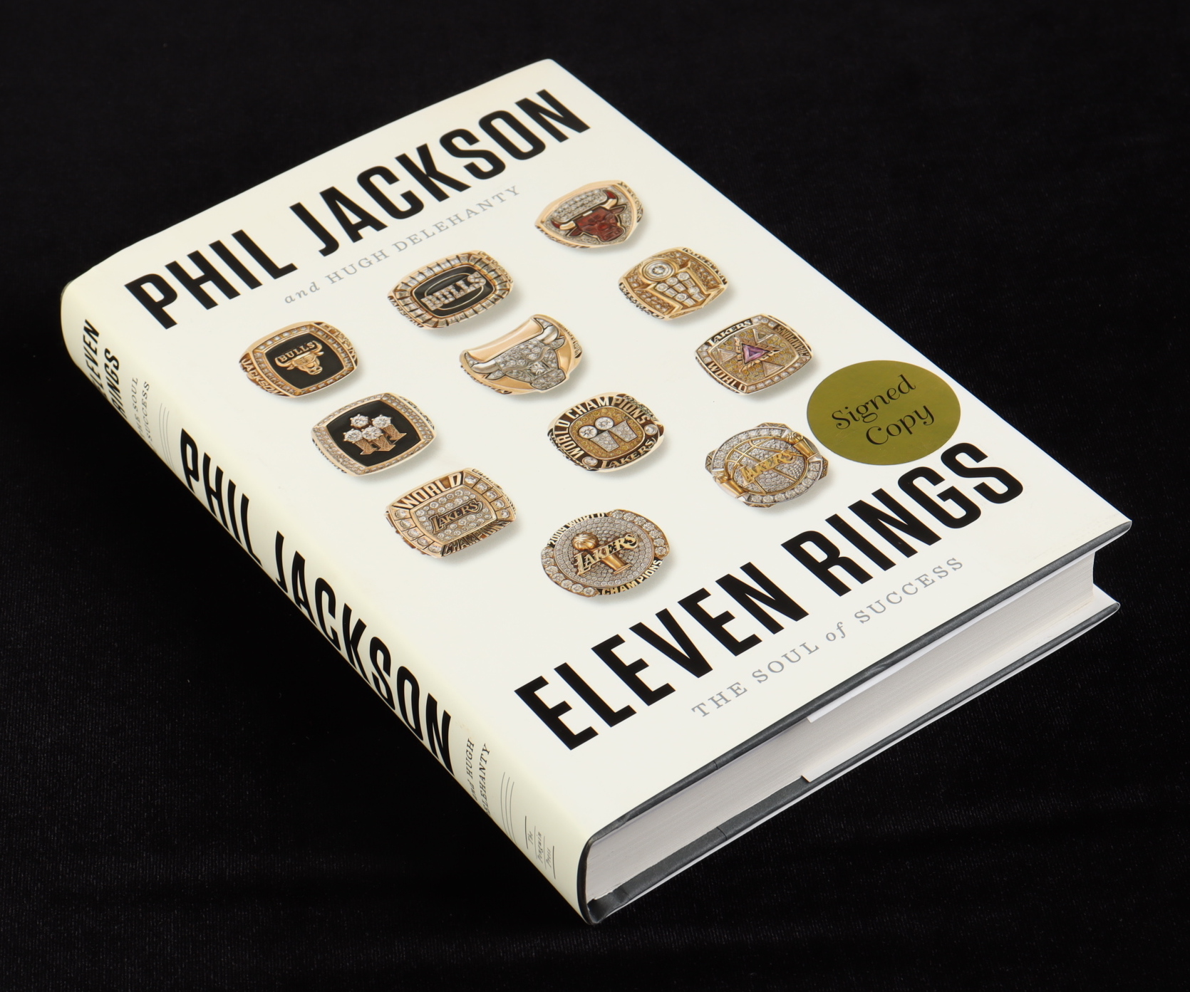 Phil Jackson Signed "Eleven Rings: The Soul of Success" Hardcover Book (PSA) at PristineAuction.com Phil Jackson Signed "Eleven Rings: The Soul of Success" Hardcover Book (PSA) at PristineAuction.com