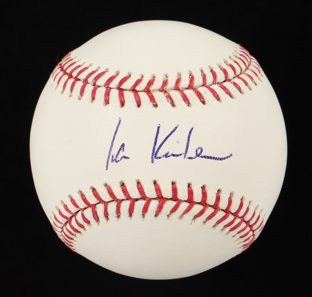 Ian Kinsler Signed OML Baseball (JSA) at PristineAuction.com Ian Kinsler Signed OML Baseball (JSA) at PristineAuction.com