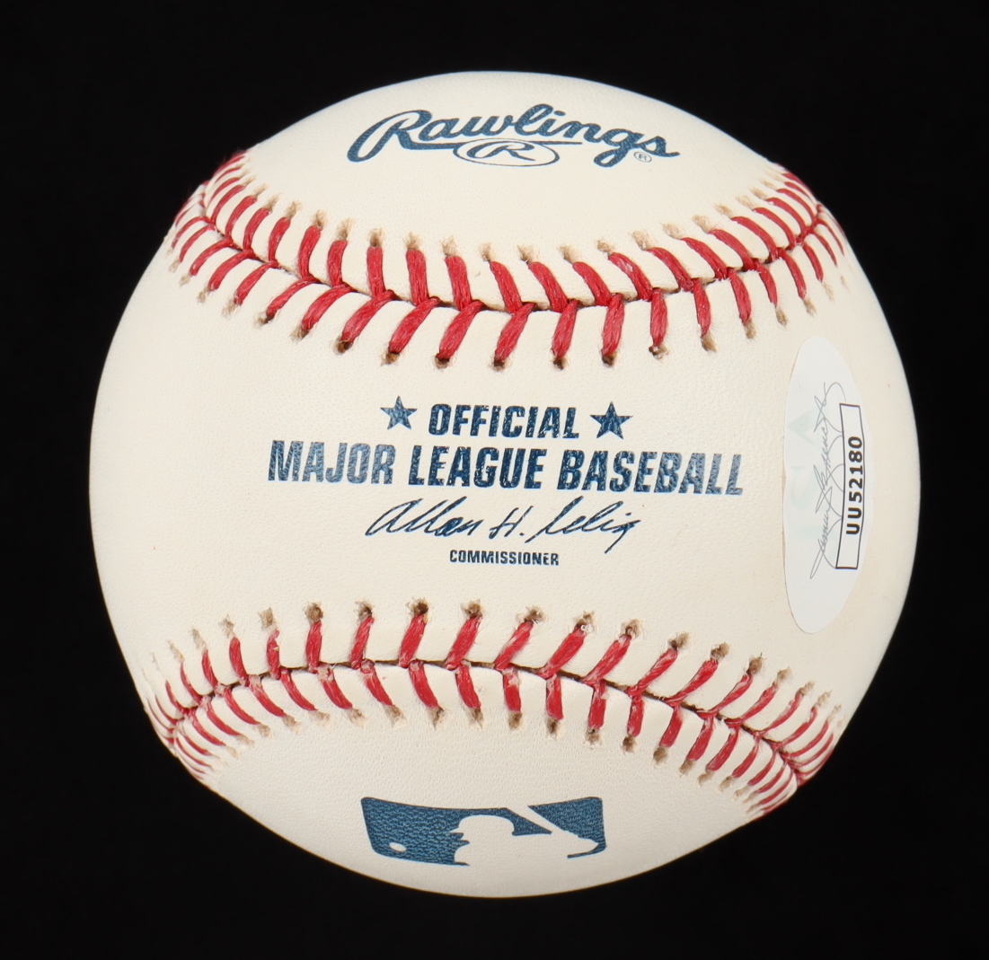 Ian Kinsler Signed OML Baseball (JSA) at PristineAuction.com Ian Kinsler Signed OML Baseball (JSA) at PristineAuction.com