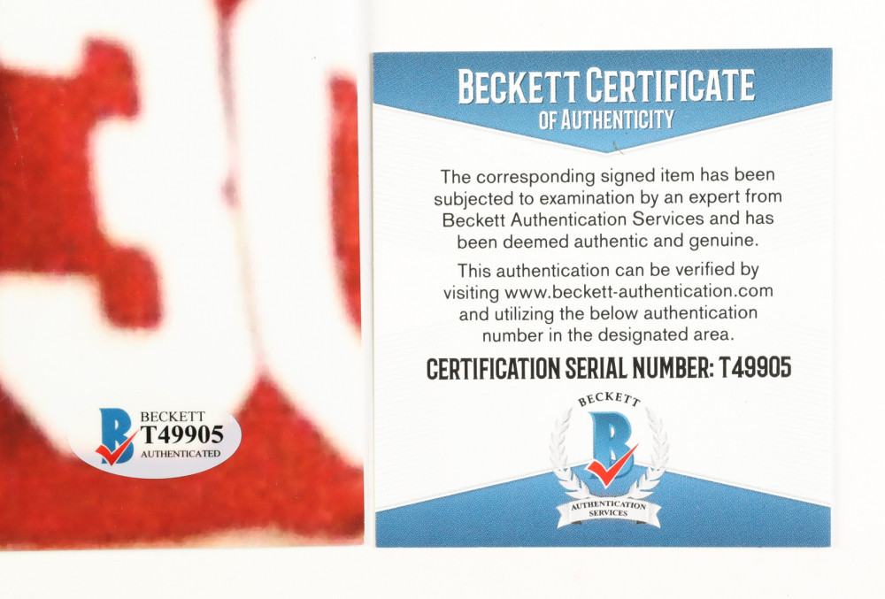 Mario Elie Signed Rockets 11x14 Photo Inscribed "Kiss of Death