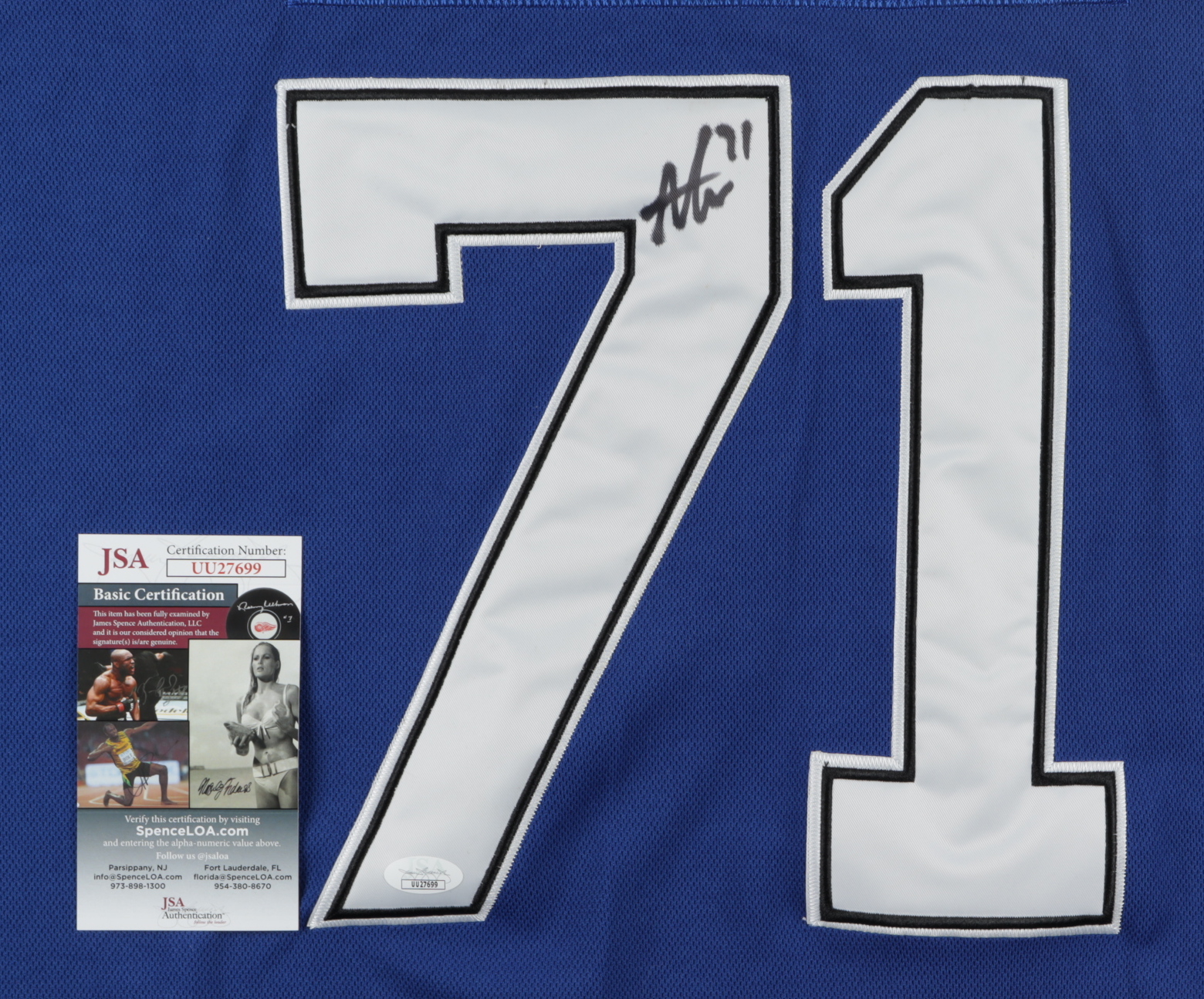 Anthony Cirelli Signed Lightning Jersey (JSA) at PristineAuction.com Anthony Cirelli Signed Lightning Jersey (JSA) at PristineAuction.com