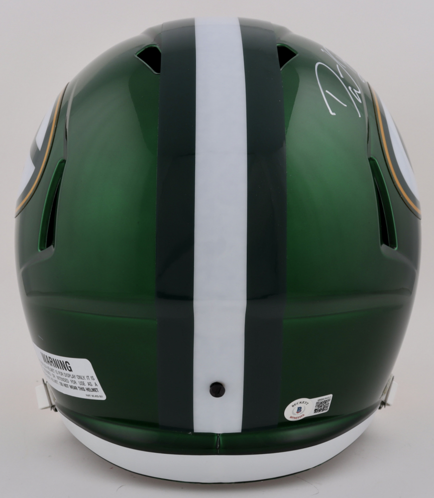 Davante Adams Autographed Green Bay Packers Lunar Eclipse White Full Size Replica Speed Helmet Beckett Bas Stock 193769 Davante Adams Autographed Green Bay Packers Lunar Eclipse White Full Size Replica Speed Helmet Beckett Bas Stock 193769