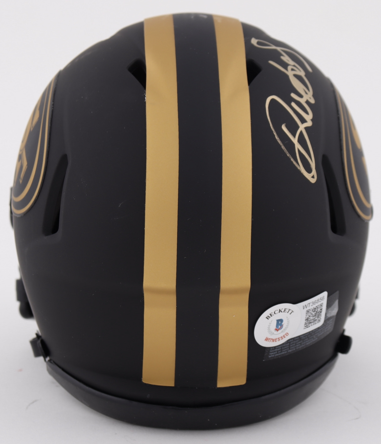 Deebo Samuel Signed 49ers Eclipse Alternate Speed Mini Helmet (Beckett) at PristineAuction.com Deebo Samuel Signed 49ers Eclipse Alternate Speed Mini Helmet (Beckett) at PristineAuction.com