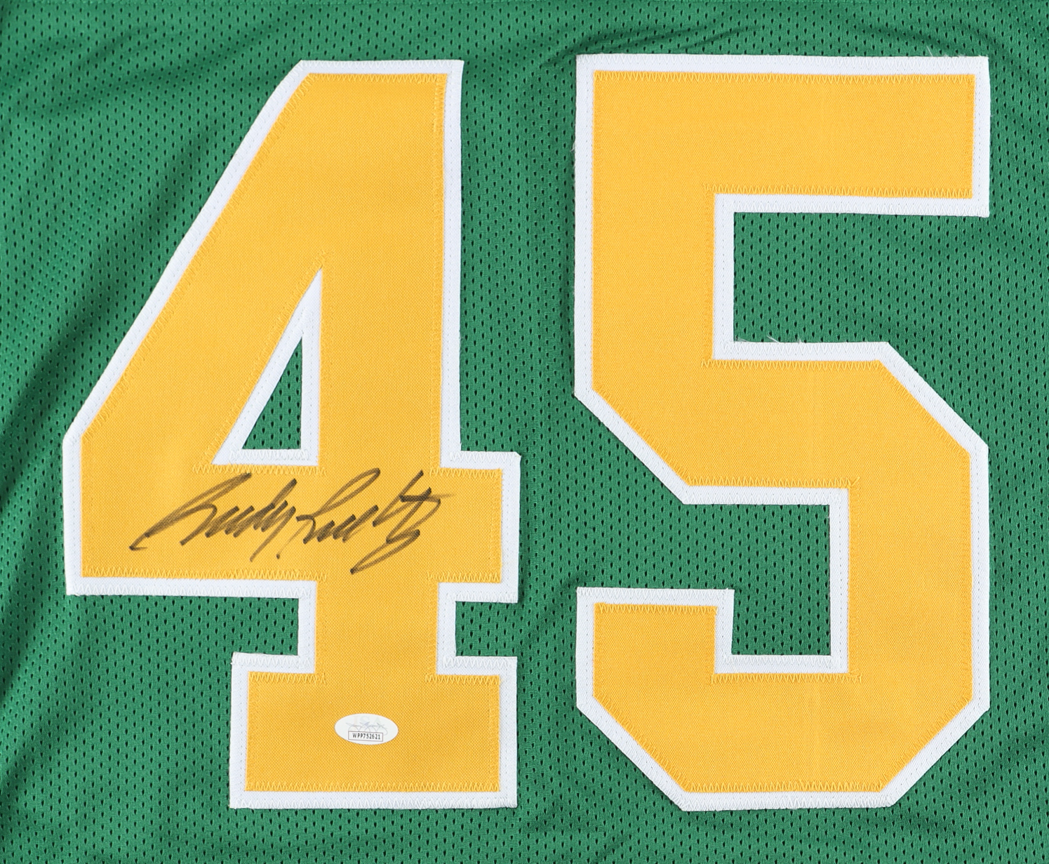 Rudy Ruettiger Signed Jersey (JSA) at PristineAuction.com Rudy Ruettiger Signed Jersey (JSA) at PristineAuction.com