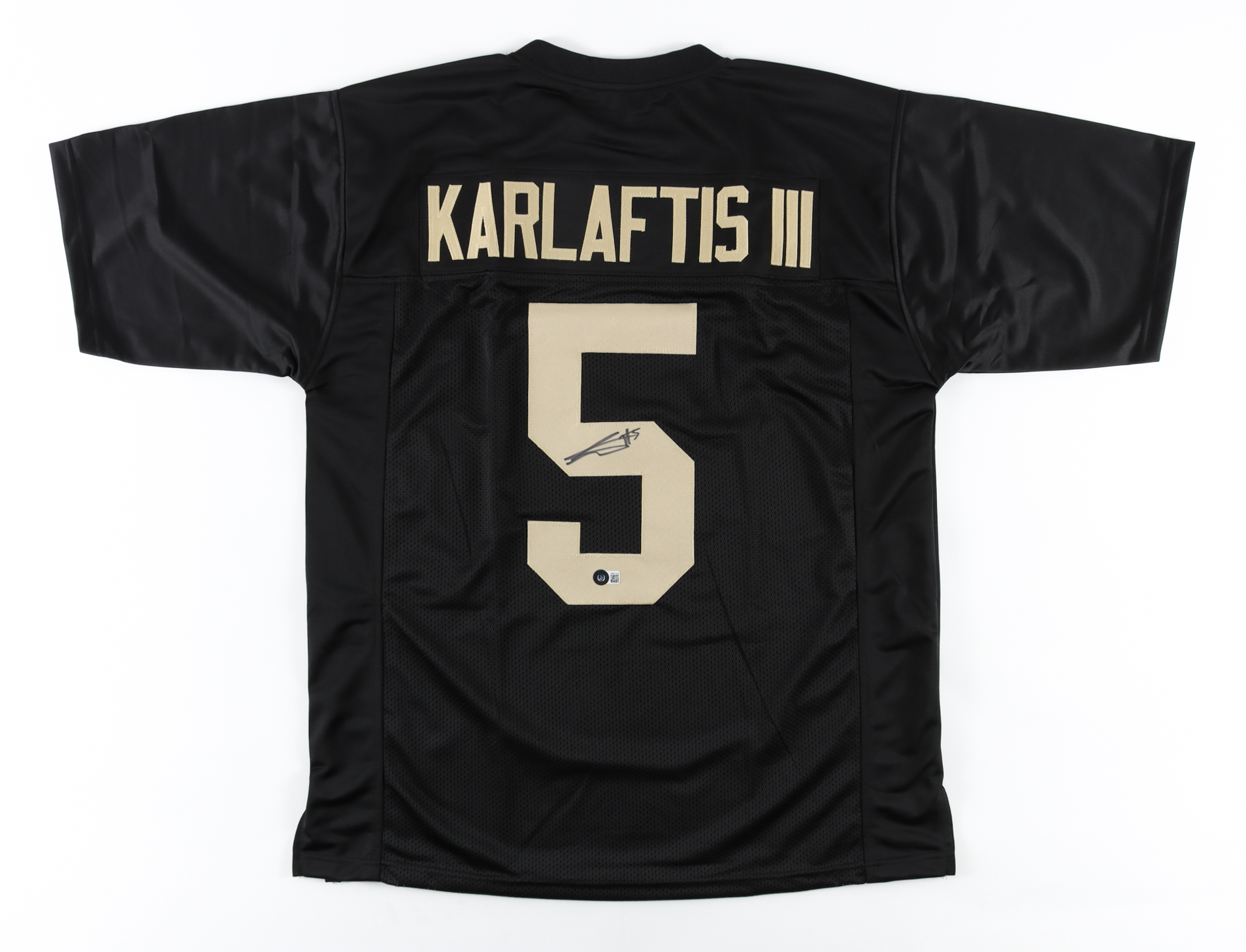 George Karlaftis Signed Jersey (Beckett) at PristineAuction.com George Karlaftis Signed Jersey (Beckett) at PristineAuction.com