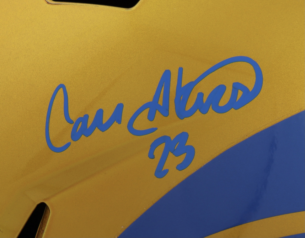 Cam Akers Signed Rams FullSize Flash Alternate Speed Helmet (Beckett