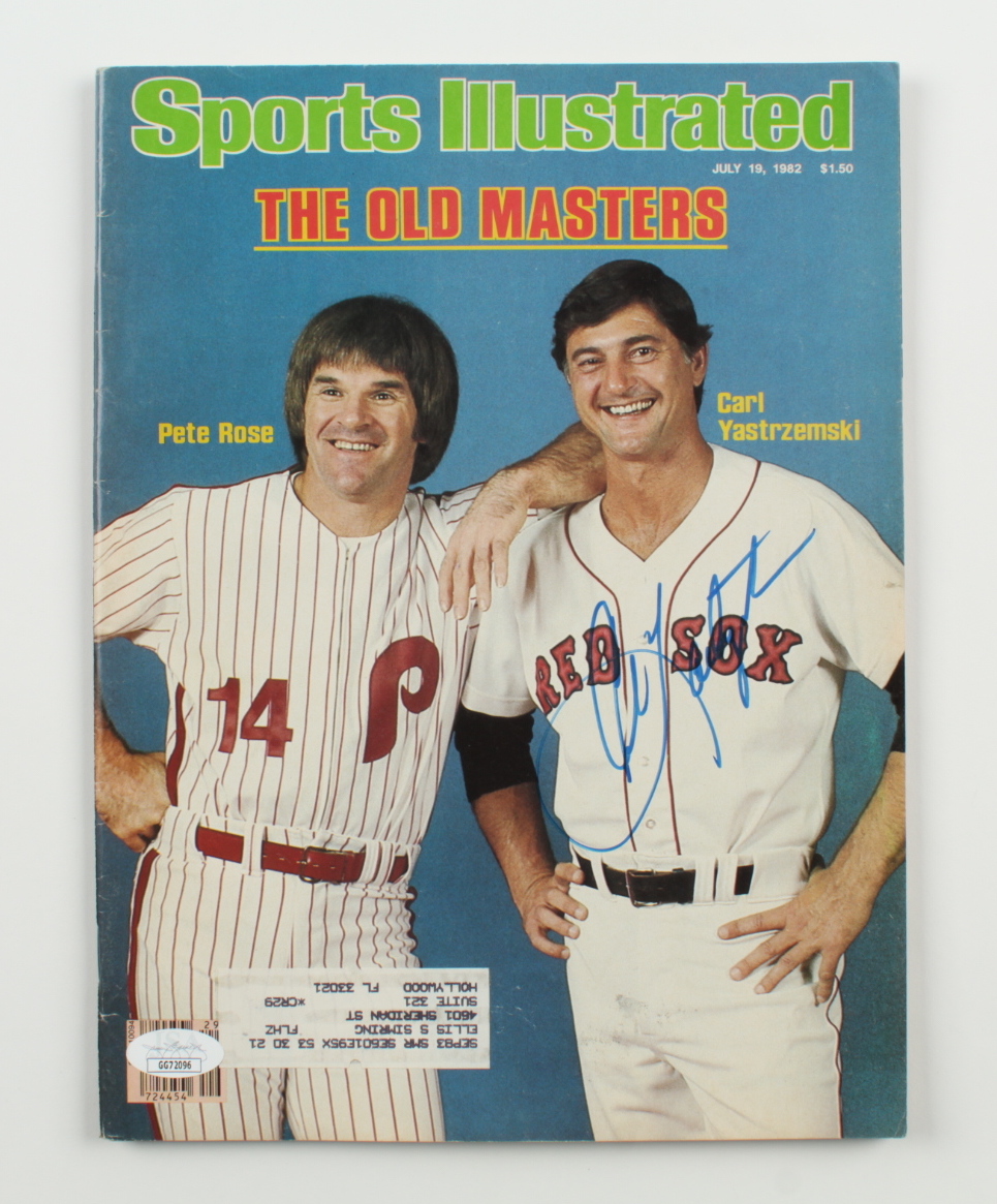 Carl Yastrzemski Signed 1982 Sports Illustrated Magazine (JSA) at PristineAuction.com Carl Yastrzemski Signed 1982 Sports Illustrated Magazine (JSA) at PristineAuction.com