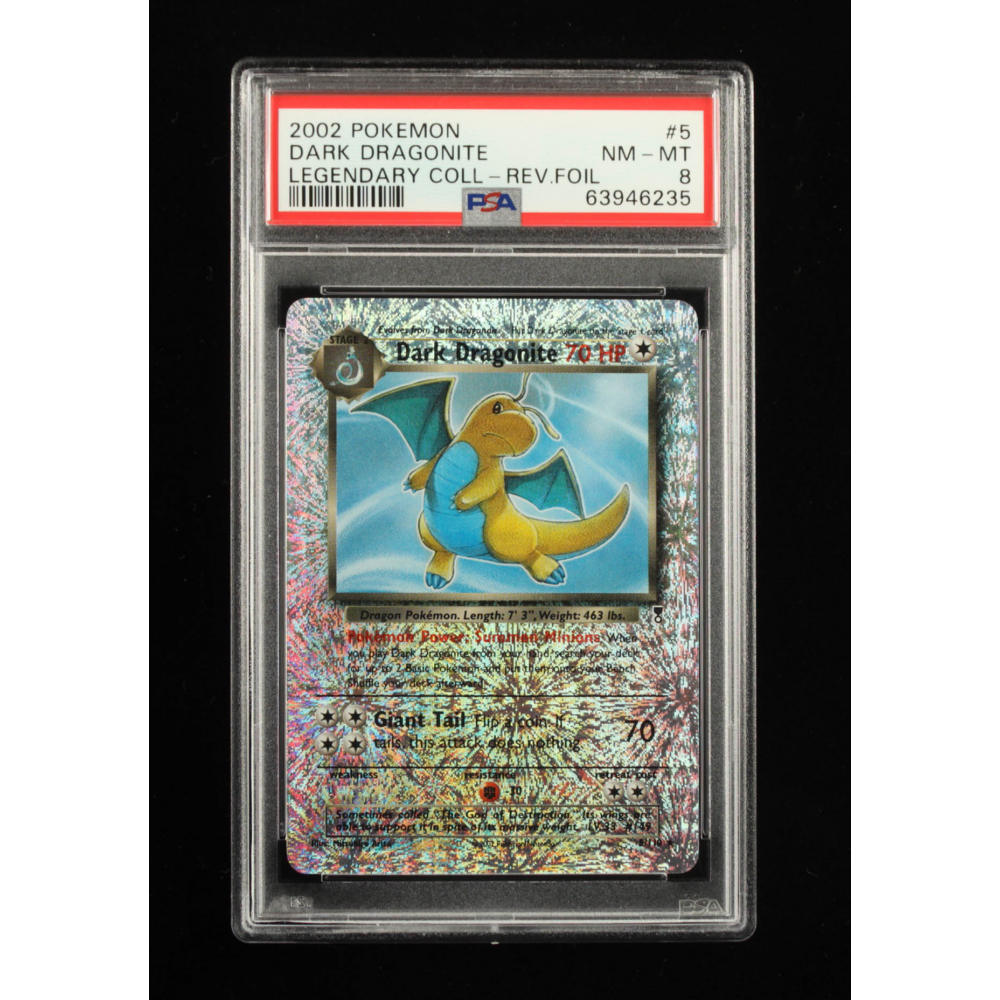 Dark Dragonite 2002 Pokemon Legendary Collection Reverse Foil 5 Holo