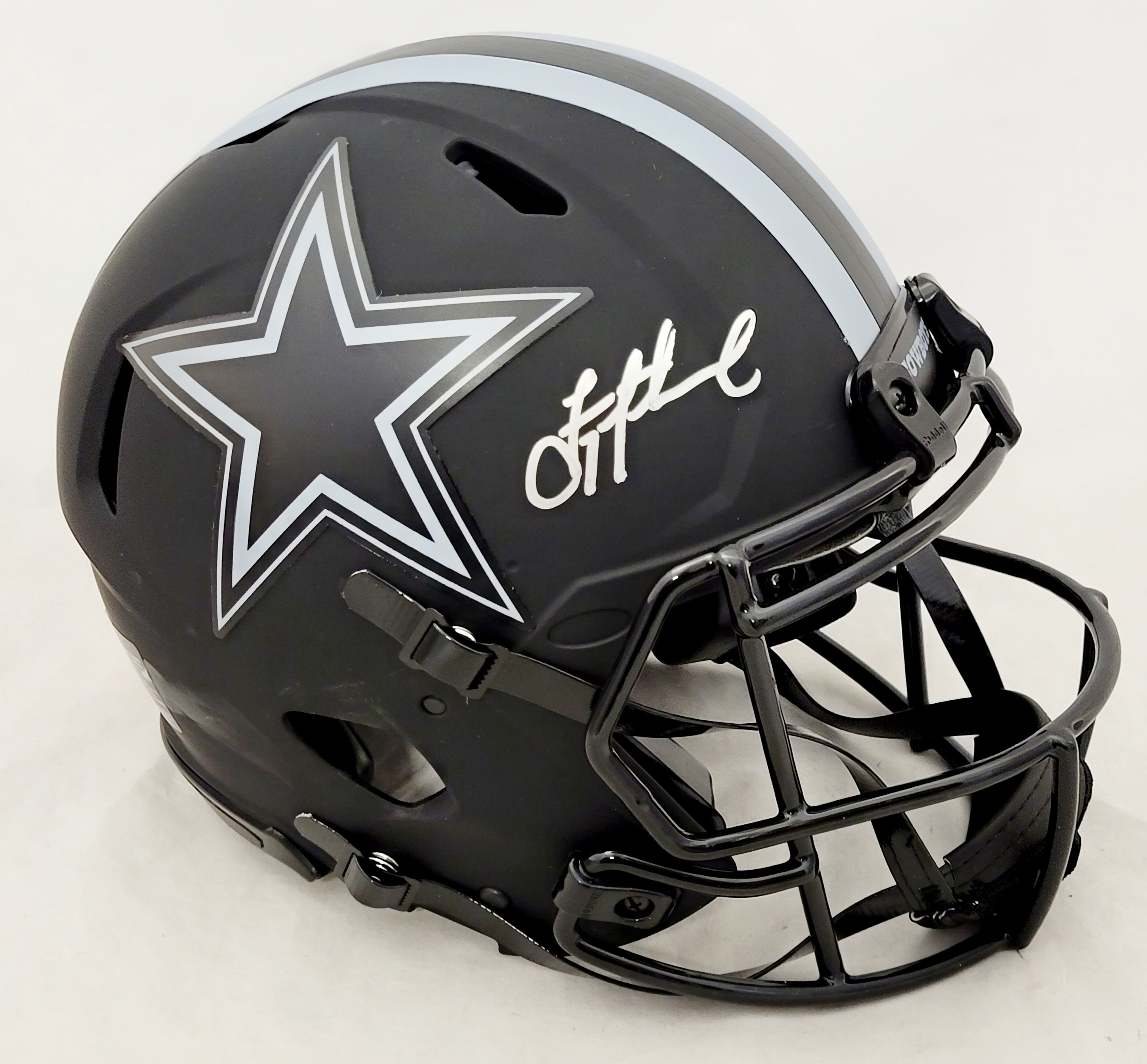 Troy Aikman Signed Cowboys Full-Size Authentic On-Field Eclipse Alternate Speed Helmet (Beckett & Aikman) at PristineAuction.com Troy Aikman Signed Cowboys Full-Size Authentic On-Field Eclipse Alternate Speed Helmet (Beckett & Aikman) at PristineAuction.com