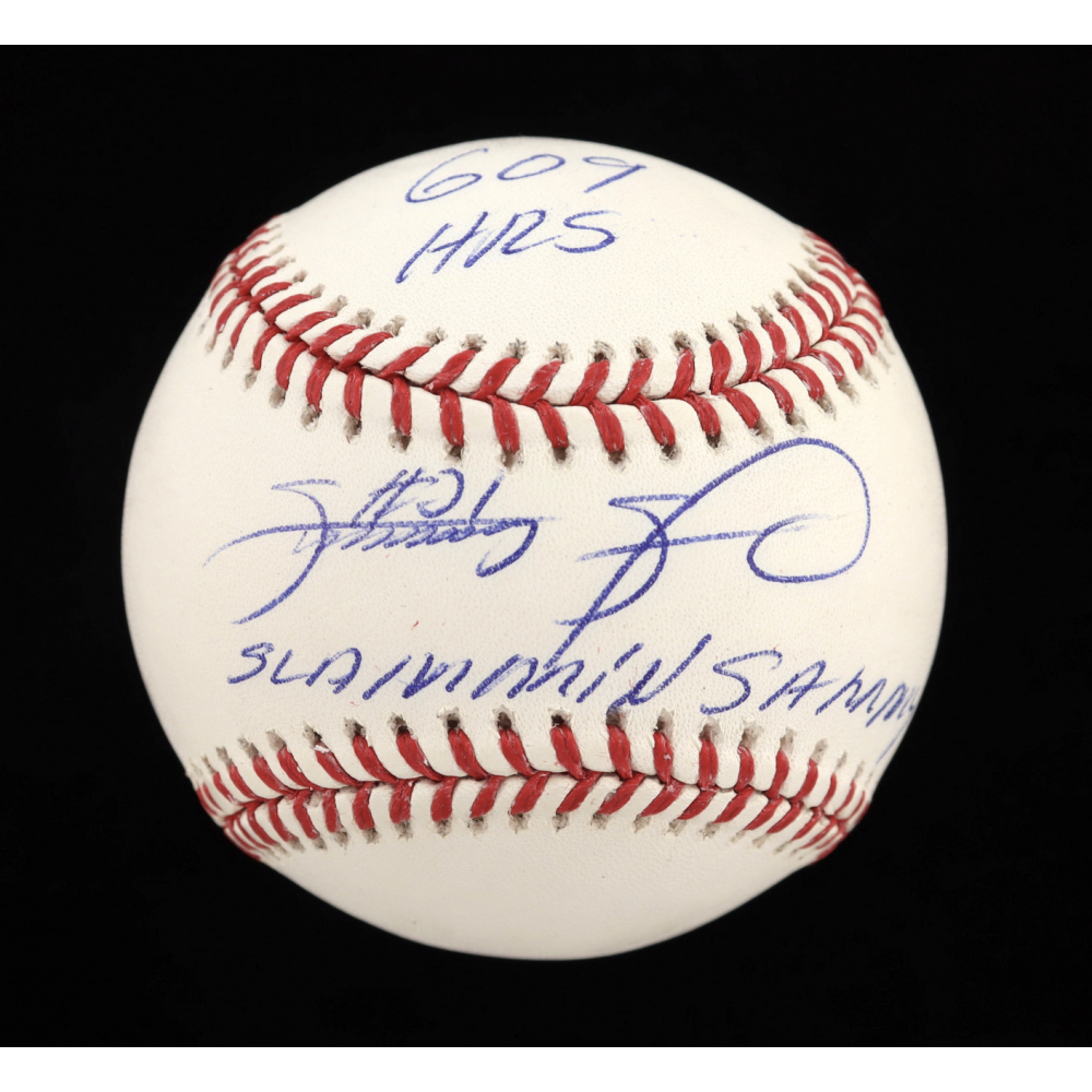 Sammy Sosa Autographed Baseball 