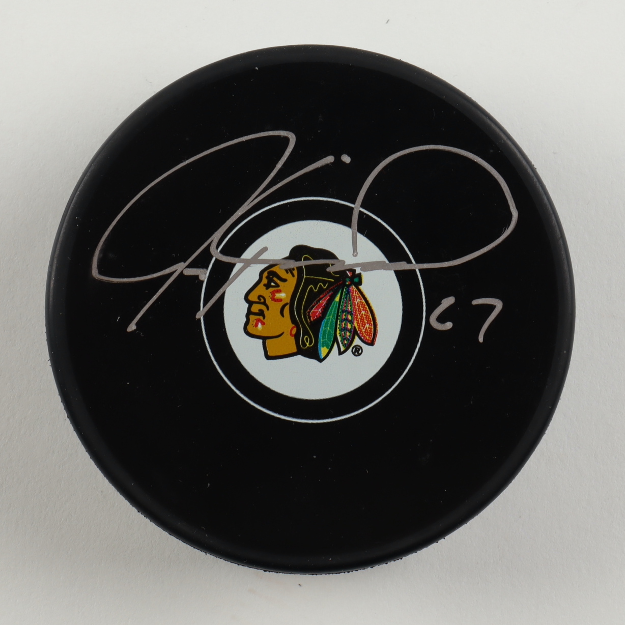 Jeremy Roenick Signed Blackhawks Logo Hockey Puck (COJO) at PristineAuction.com Jeremy Roenick Signed Blackhawks Logo Hockey Puck (COJO) at PristineAuction.com