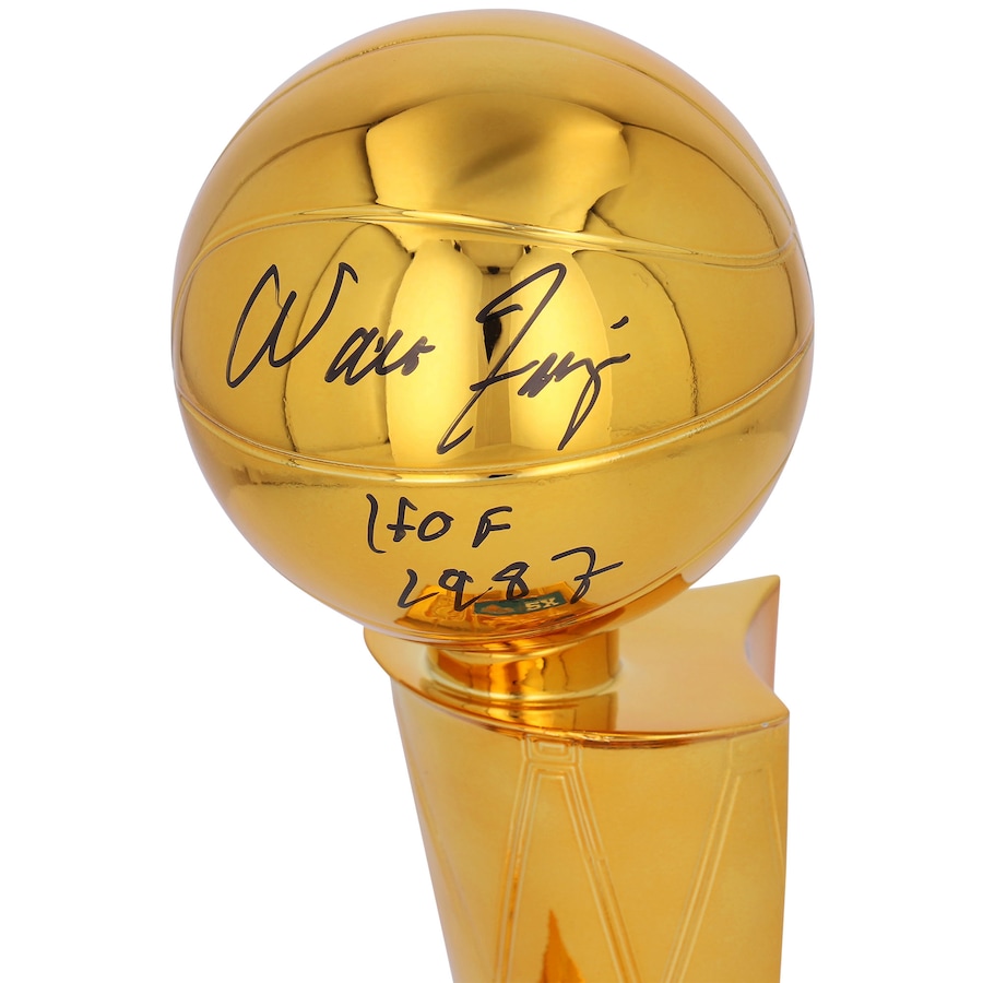 Walt Frazier Signed NBA Championship Trophy Inscribed "HOF 1987" (Fanatics) at PristineAuction.com Walt Frazier Signed NBA Championship Trophy Inscribed "HOF 1987" (Fanatics) at PristineAuction.com
