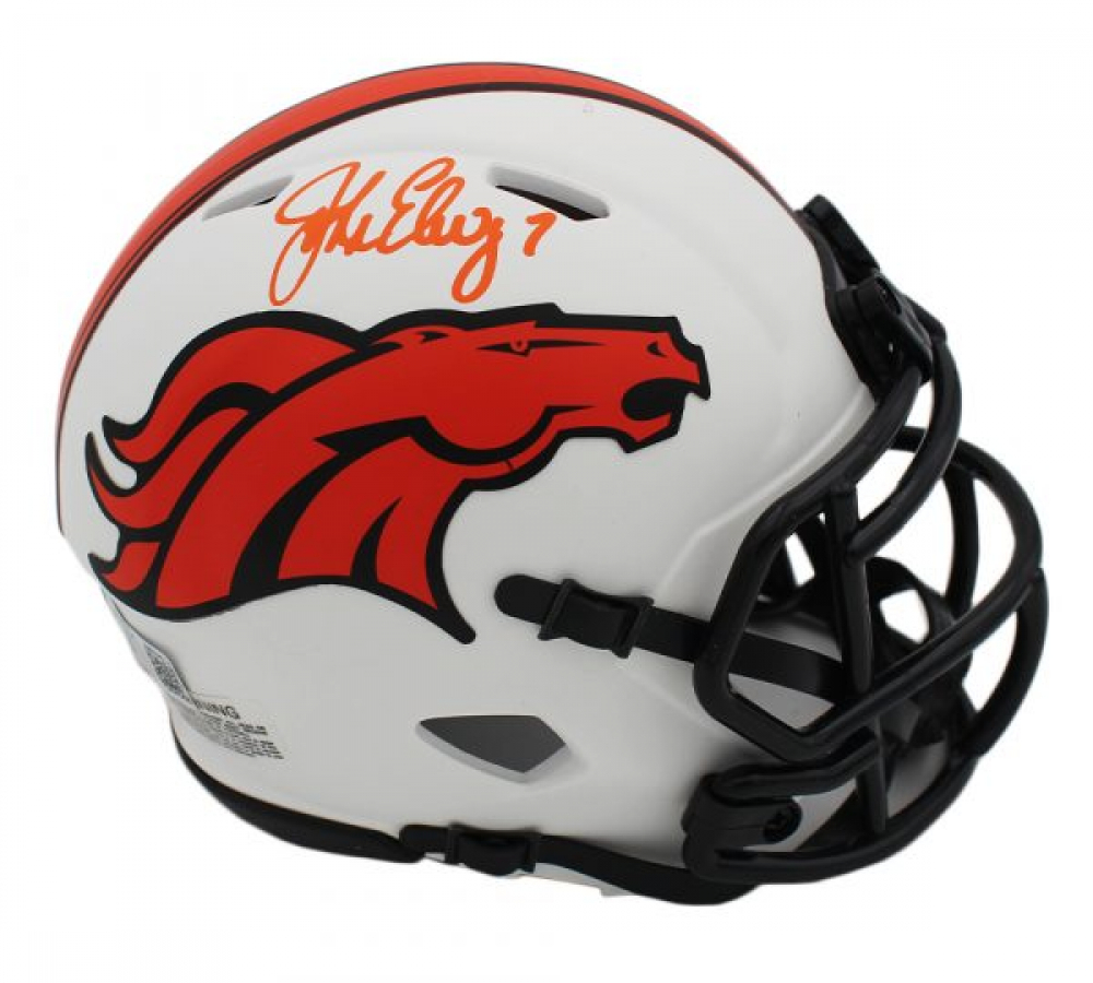 John Elway Signed Broncos Lunar Eclipse 