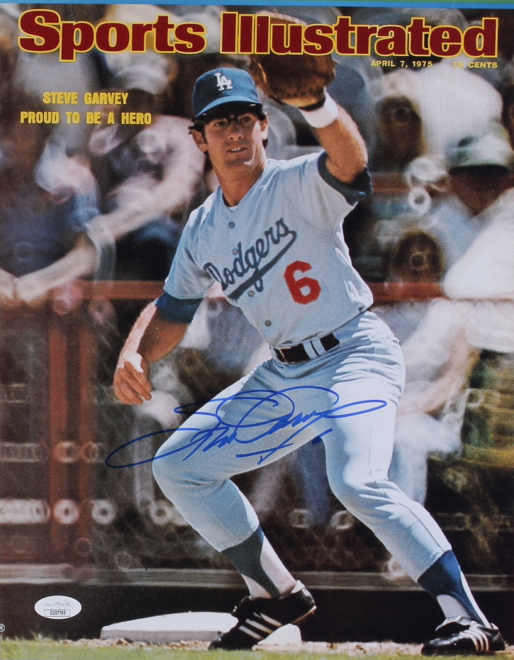 Steve Garvey Signed "Sports Illustrated" 11x14 Photo (JSA) at PristineAuction.com Steve Garvey Signed "Sports Illustrated" 11x14 Photo (JSA) at PristineAuction.com
