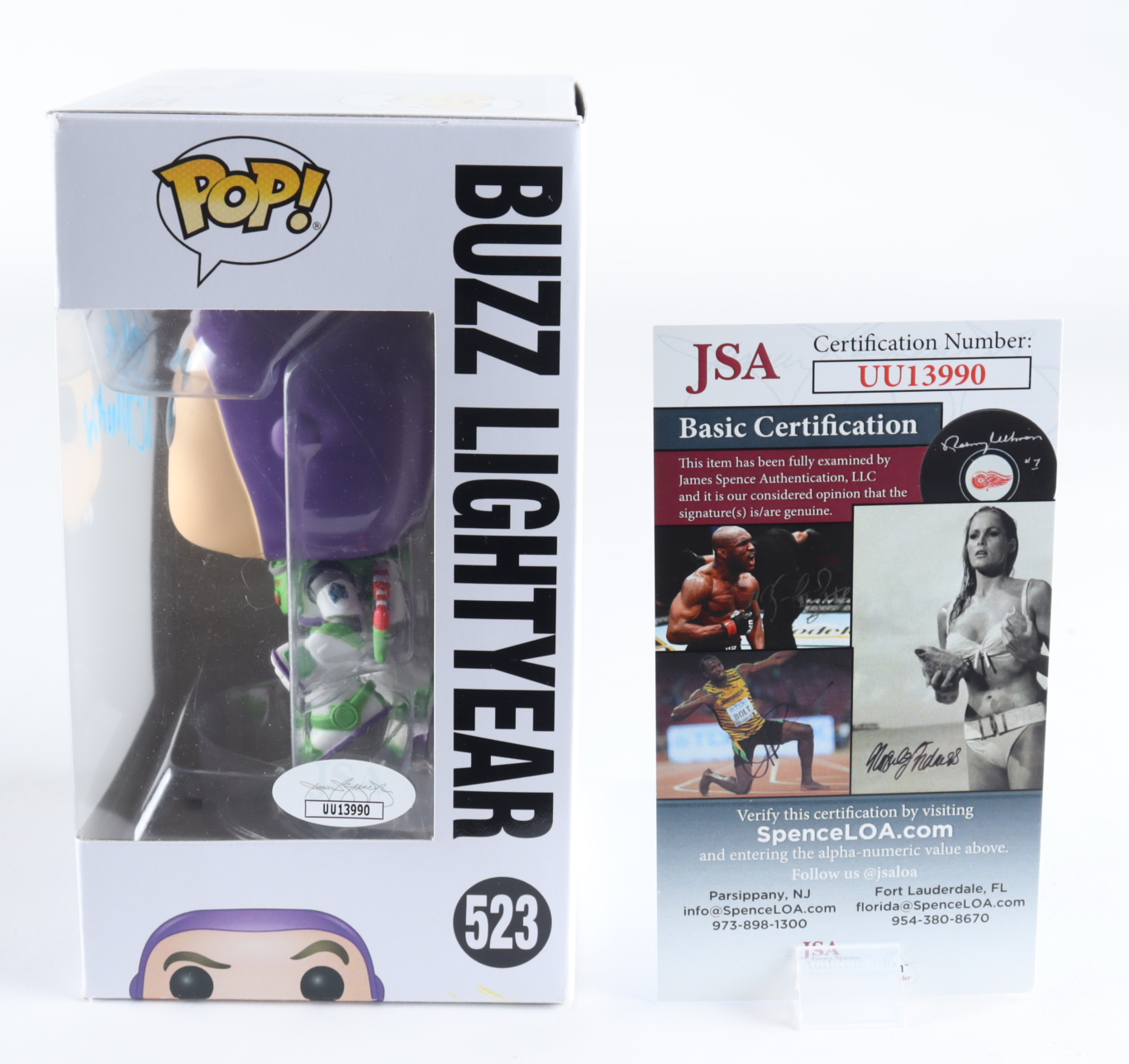 Floyd Norman Signed "Toy Story 4" #523 Buzz Lightyear Funko Pop! Vinyl Figure (JSA) at PristineAuction.com Floyd Norman Signed "Toy Story 4" #523 Buzz Lightyear Funko Pop! Vinyl Figure (JSA) at PristineAuction.com