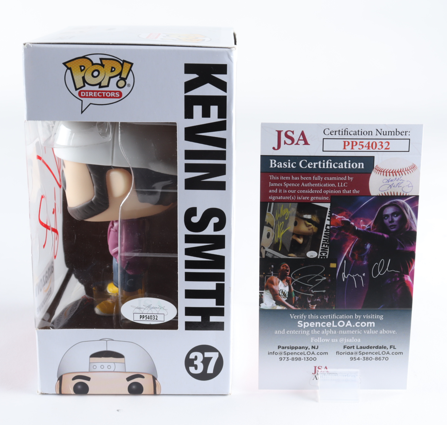 Kevin Smith Signed "Director" #37 Funko Pop! Vinyl Figure (JSA) at PristineAuction.com Kevin Smith Signed "Director" #37 Funko Pop! Vinyl Figure (JSA) at PristineAuction.com