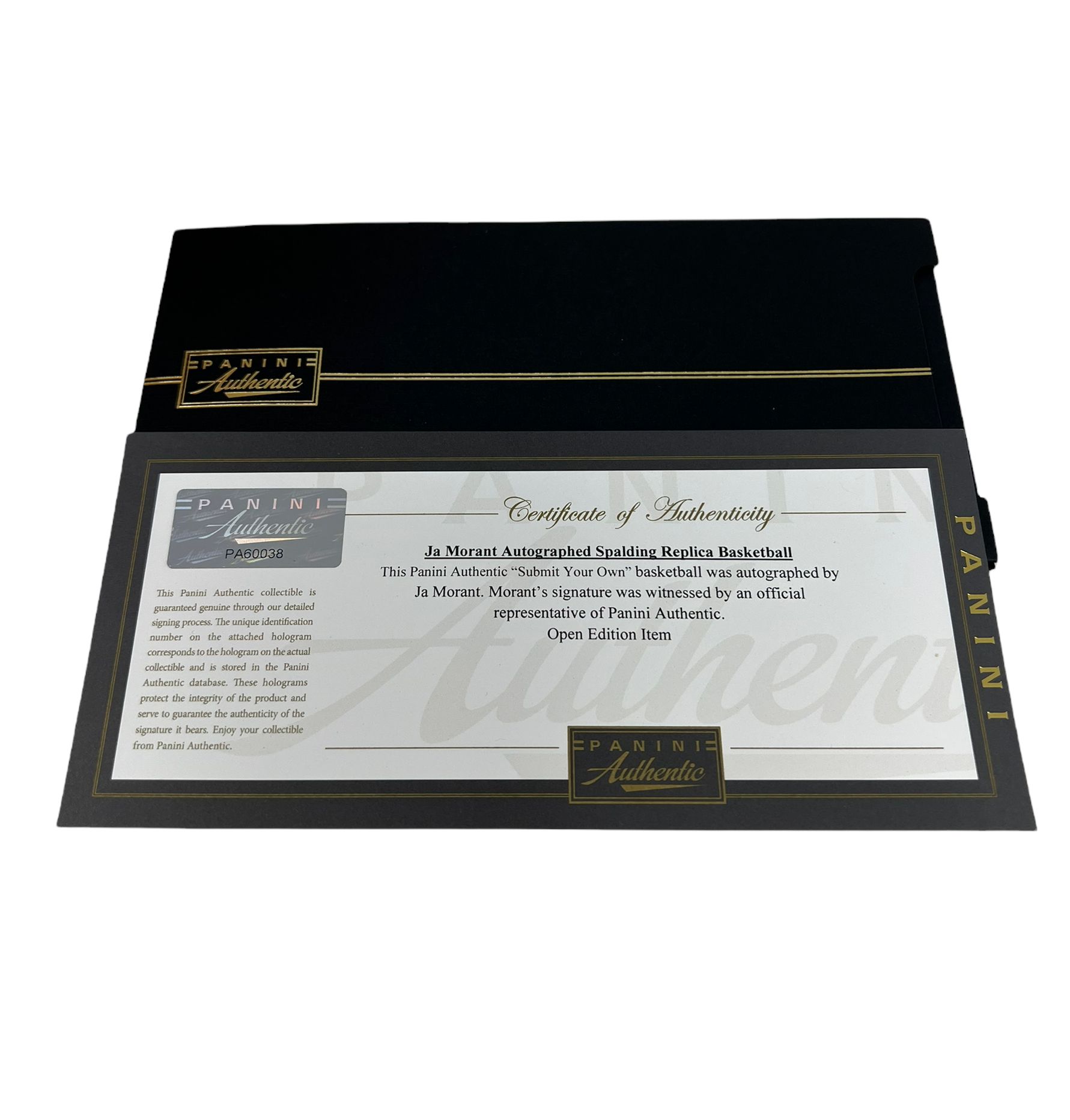 Ja Morant Signed NBA Game Ball Series Basketball (Panini) at PristineAuction.com Ja Morant Signed NBA Game Ball Series Basketball (Panini) at PristineAuction.com