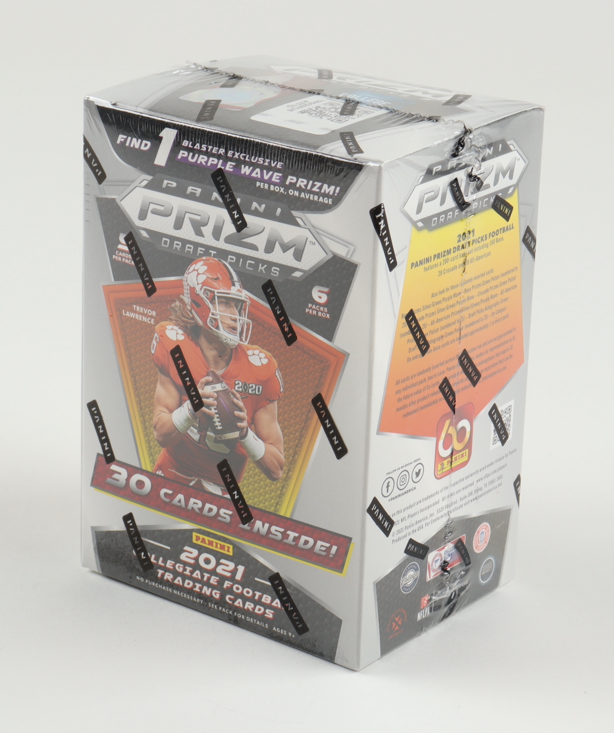 2021 Panini Prizm Draft Picks Football Blaster Box with (6) Packs at PristineAuction.com 2021 Panini Prizm Draft Picks Football Blaster Box with (6) Packs at PristineAuction.com