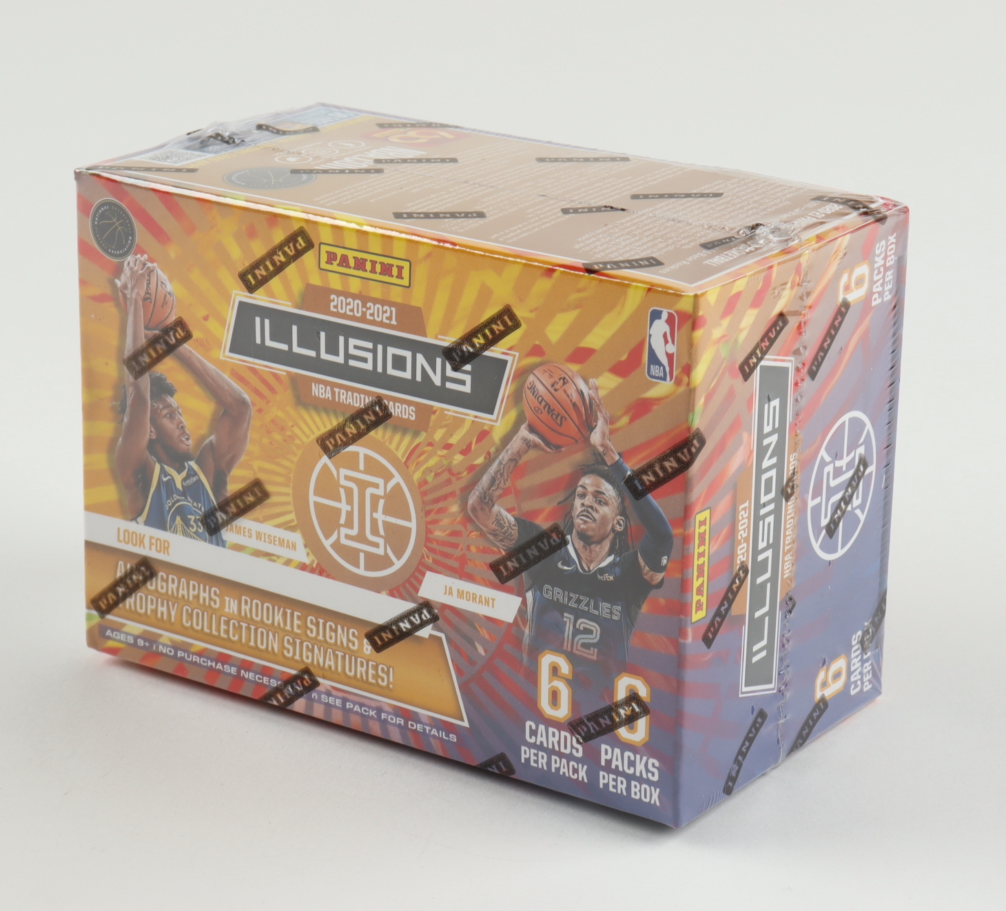 2020-21 Panini NBA Basketball Illusions Blaster | Diggaz Trading Cards - View #9