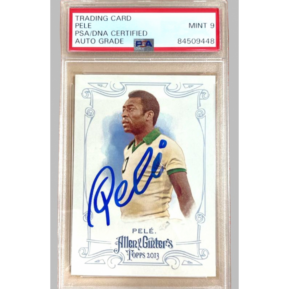 その他 PELE auto topps psa 9 PELE auto topps psa 9