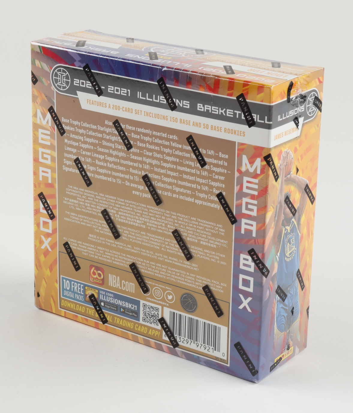 2020-21 Panini Illusions NBA Basketball Mega Box with (10) Packs at PristineAuction.com 2020-21 Panini Illusions NBA Basketball Mega Box with (10) Packs at PristineAuction.com