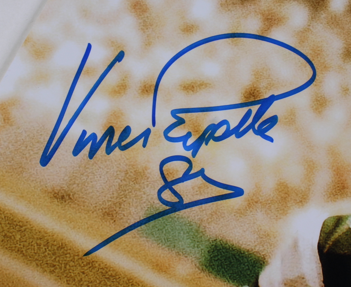 Vince Papale Signed "Invincible" 11x14 Photo (JSA) at PristineAuction.com Vince Papale Signed "Invincible" 11x14 Photo (JSA) at PristineAuction.com