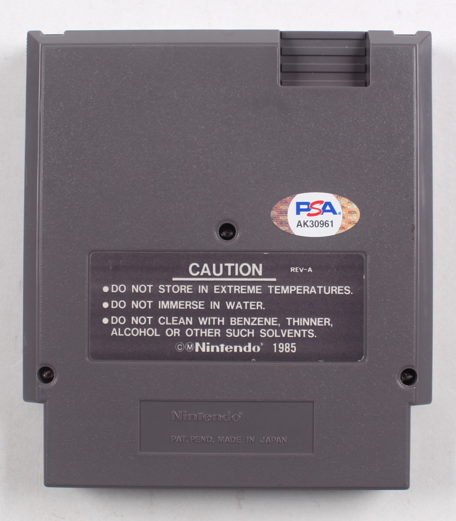 Mike Tyson Signed "Mike Tyson's Punch-Out!!" NES Game Cartridge (PSA) at PristineAuction.com Mike Tyson Signed "Mike Tyson's Punch-Out!!" NES Game Cartridge (PSA) at PristineAuction.com