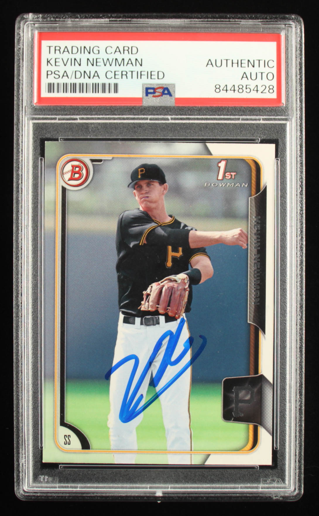 Kevin Newman Signed 2015 Bowman Draft #64 (PSA) at PristineAuction.com Kevin Newman Signed 2015 Bowman Draft #64 (PSA) at PristineAuction.com