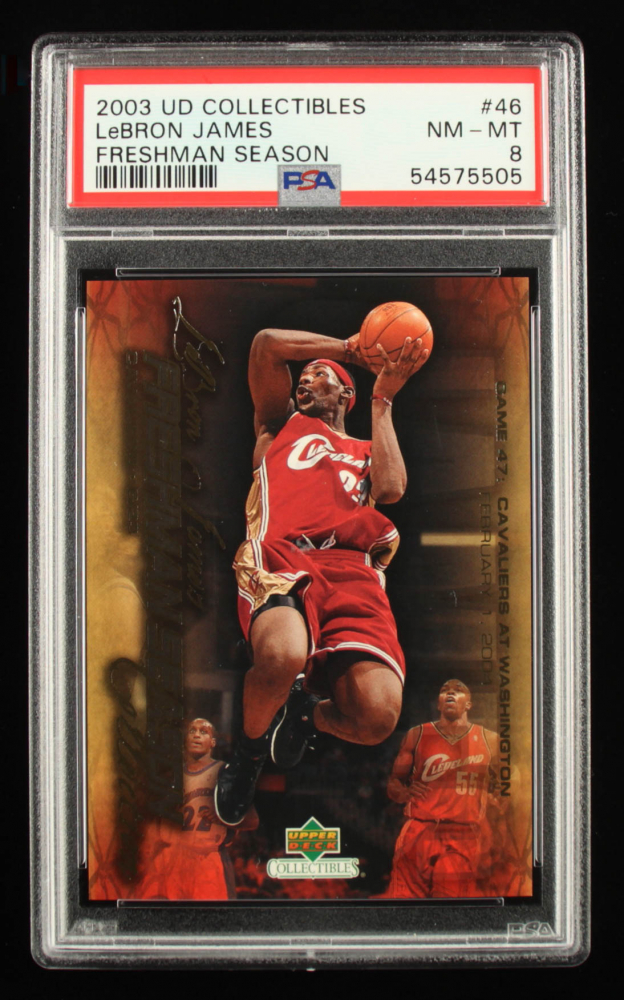 2004 lebron james upper deck