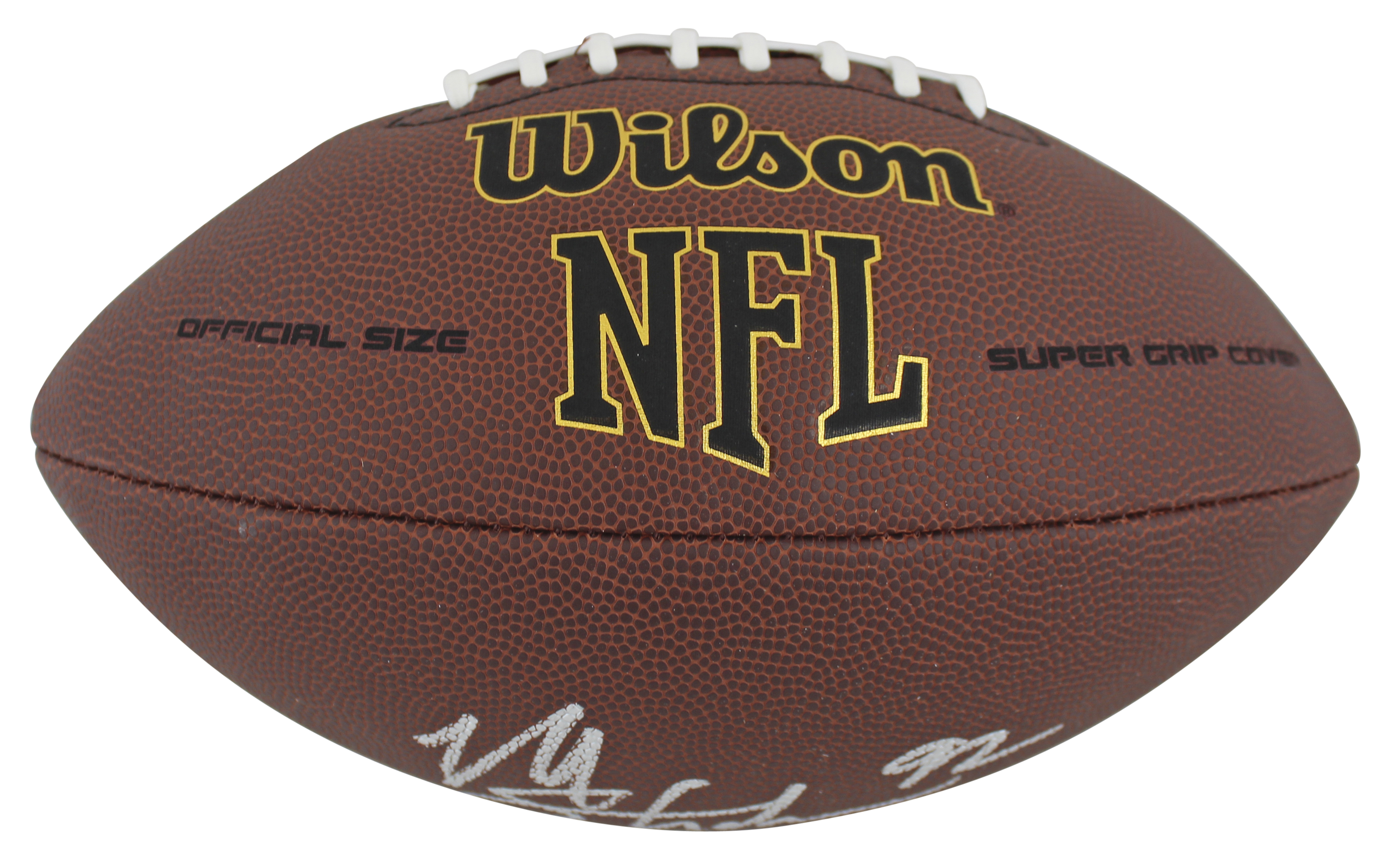 Michael Strahan Signed NFL Football (Beckett) at PristineAuction.com Michael Strahan Signed NFL Football (Beckett) at PristineAuction.com