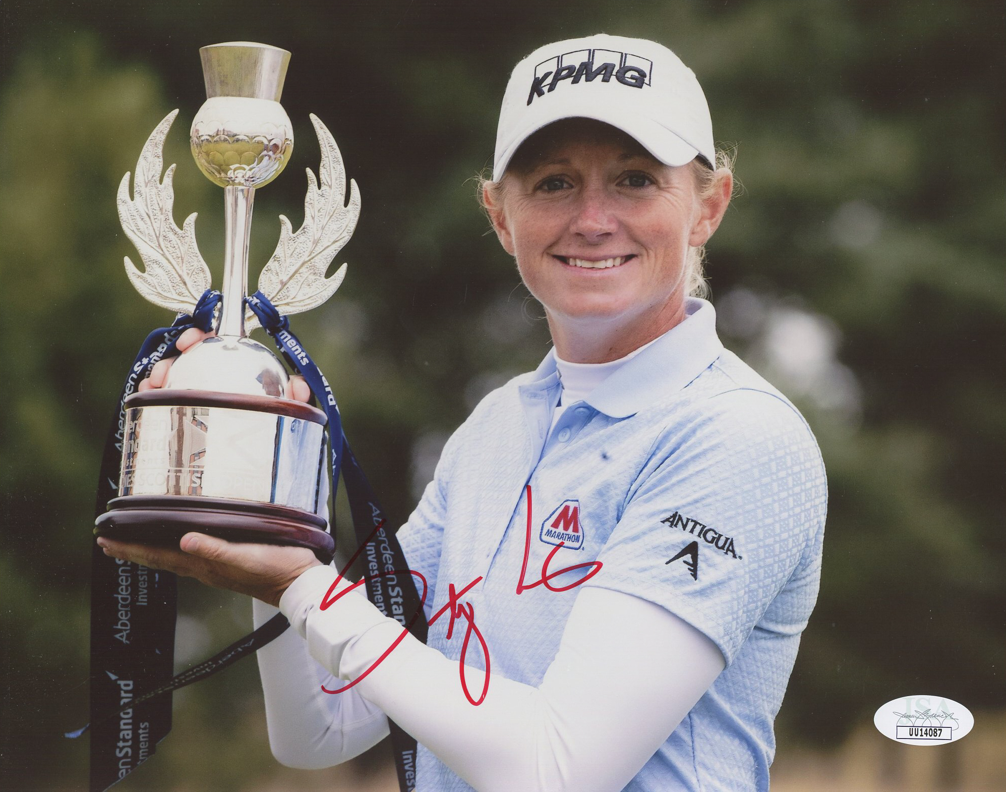 Stacy Lewis Signed 8x10 Photo (JSA) at PristineAuction.com Stacy Lewis Signed 8x10 Photo (JSA) at PristineAuction.com