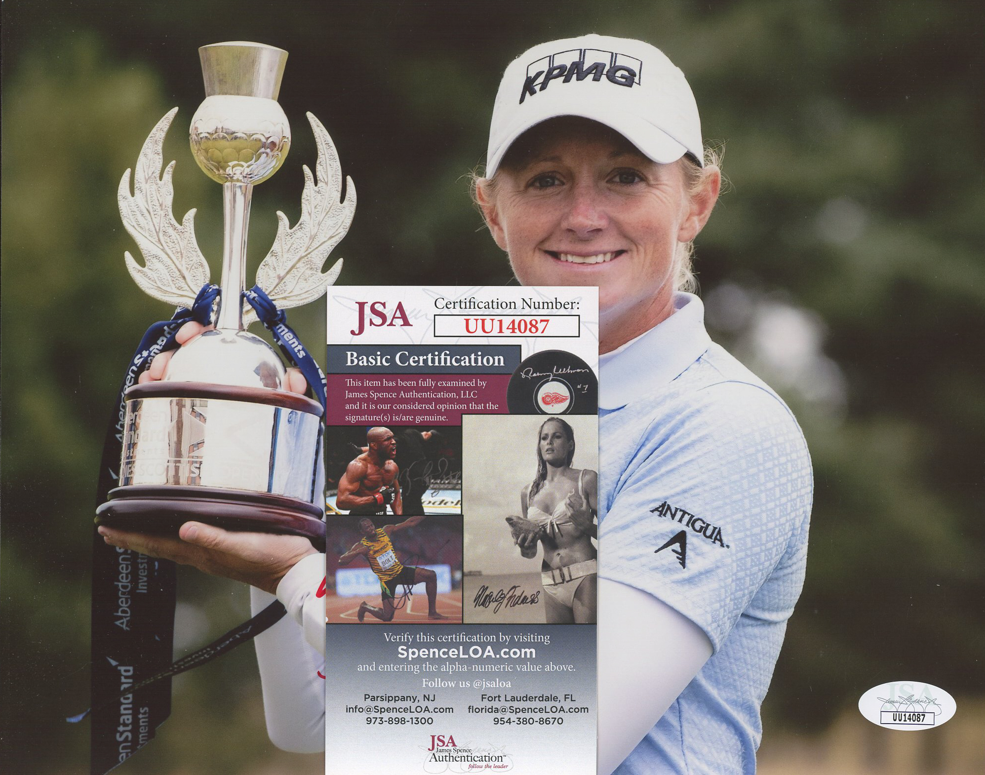 Stacy Lewis Signed 8x10 Photo (JSA) at PristineAuction.com Stacy Lewis Signed 8x10 Photo (JSA) at PristineAuction.com