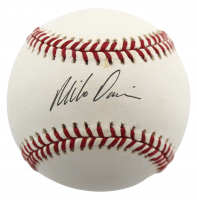 Mike Davis Signed OAL Baseball (Beckett) at PristineAuction.com