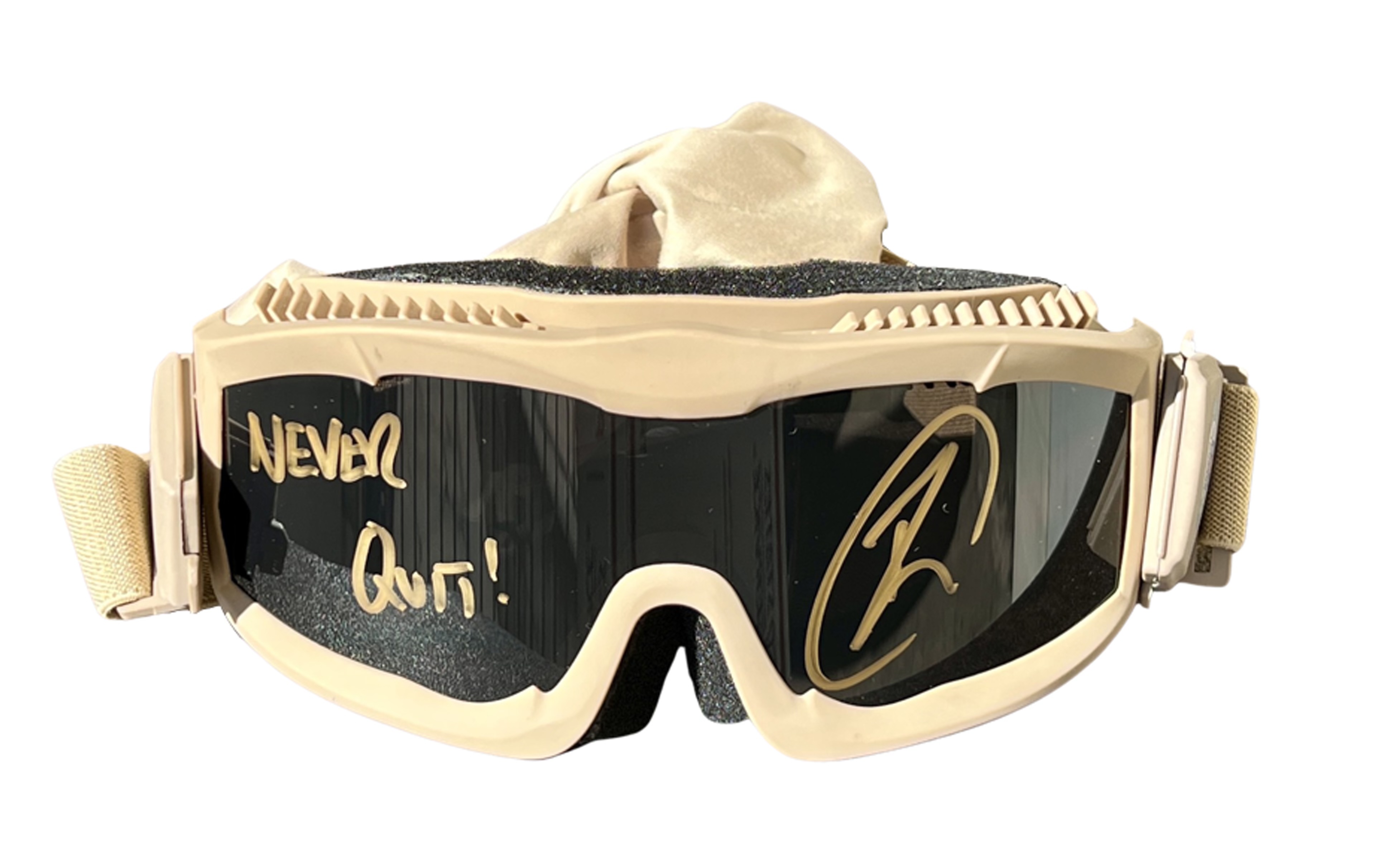 Robert O'Neill Signed Navy SEAL Tactical Goggles Inscribed "Never Quit!" (PSA) at PristineAuction.com Robert O'Neill Signed Navy SEAL Tactical Goggles Inscribed "Never Quit!" (PSA) at PristineAuction.com