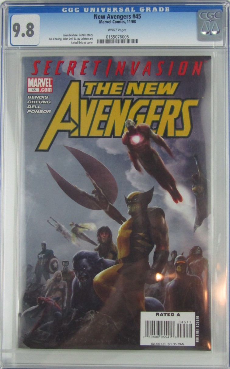 The Comic Gallery Series 5 Yellow Mystery Box (1 Graded Comic & 1 Autographed Comic) at PristineAuction.com The Comic Gallery Series 5 Yellow Mystery Box (1 Graded Comic & 1 Autographed Comic) at PristineAuction.com