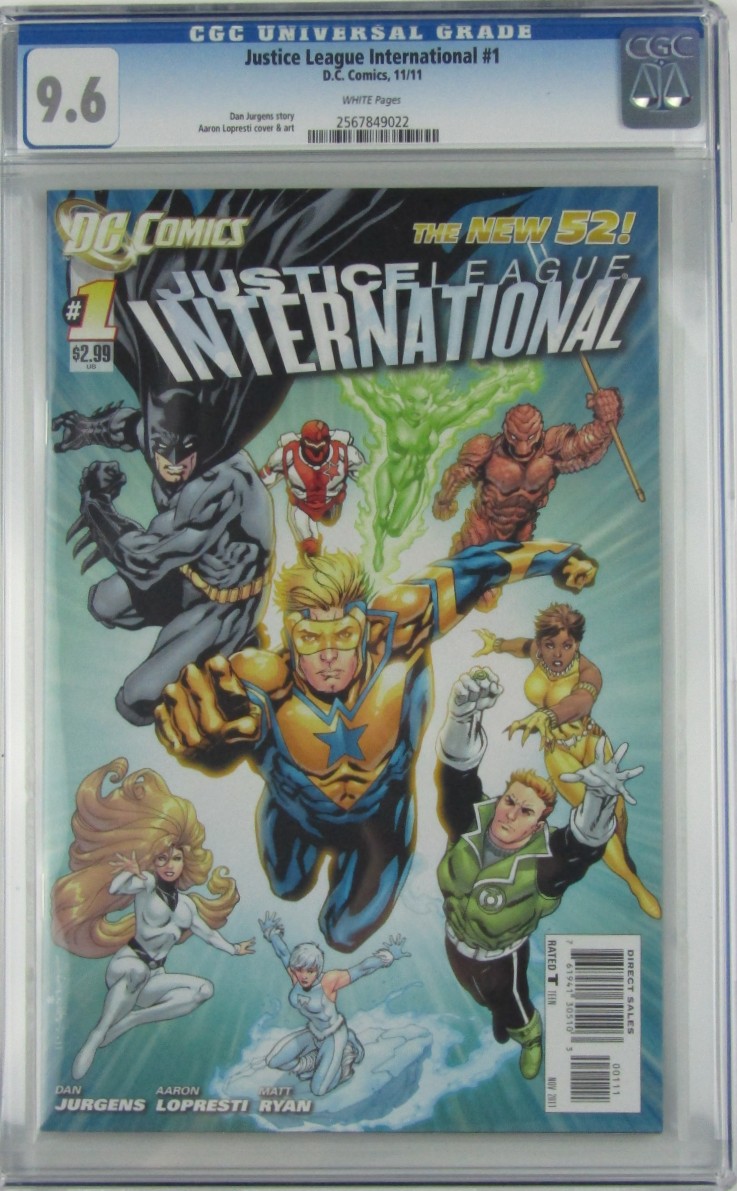 The Comic Gallery Series 5 Yellow Mystery Box (1 Graded Comic & 1 Autographed Comic) at PristineAuction.com The Comic Gallery Series 5 Yellow Mystery Box (1 Graded Comic & 1 Autographed Comic) at PristineAuction.com